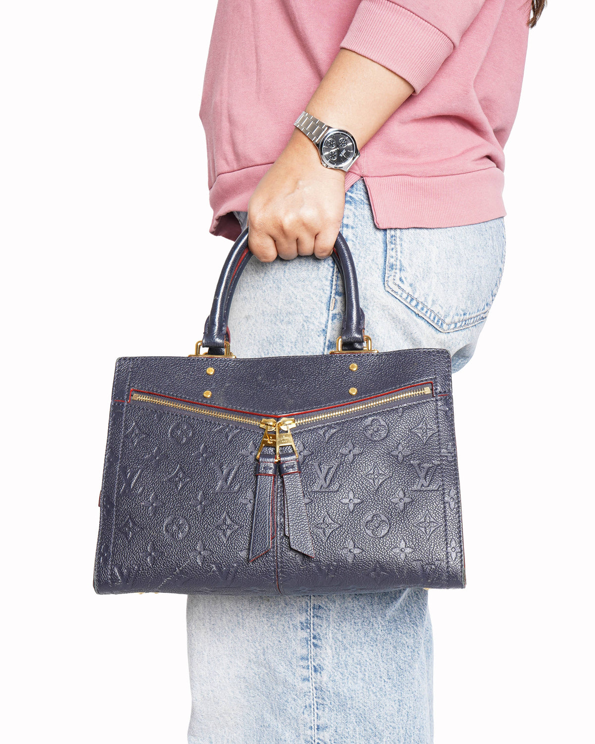 Louis Vuitton 
Monogram Empreinte Sully PM Shoulder Bag