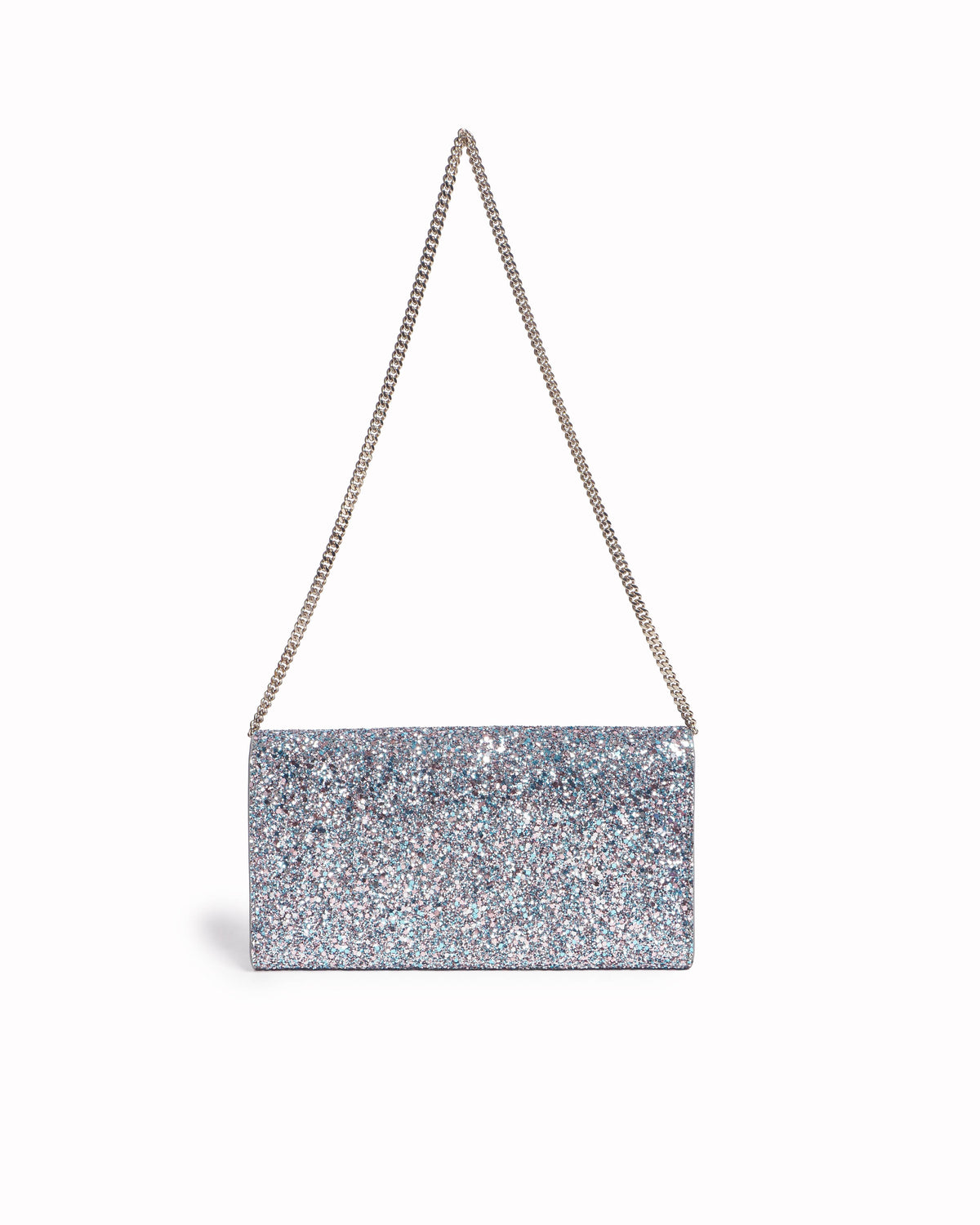 Jimmy Choo Emmie Multi-Glitter Clutch Bag