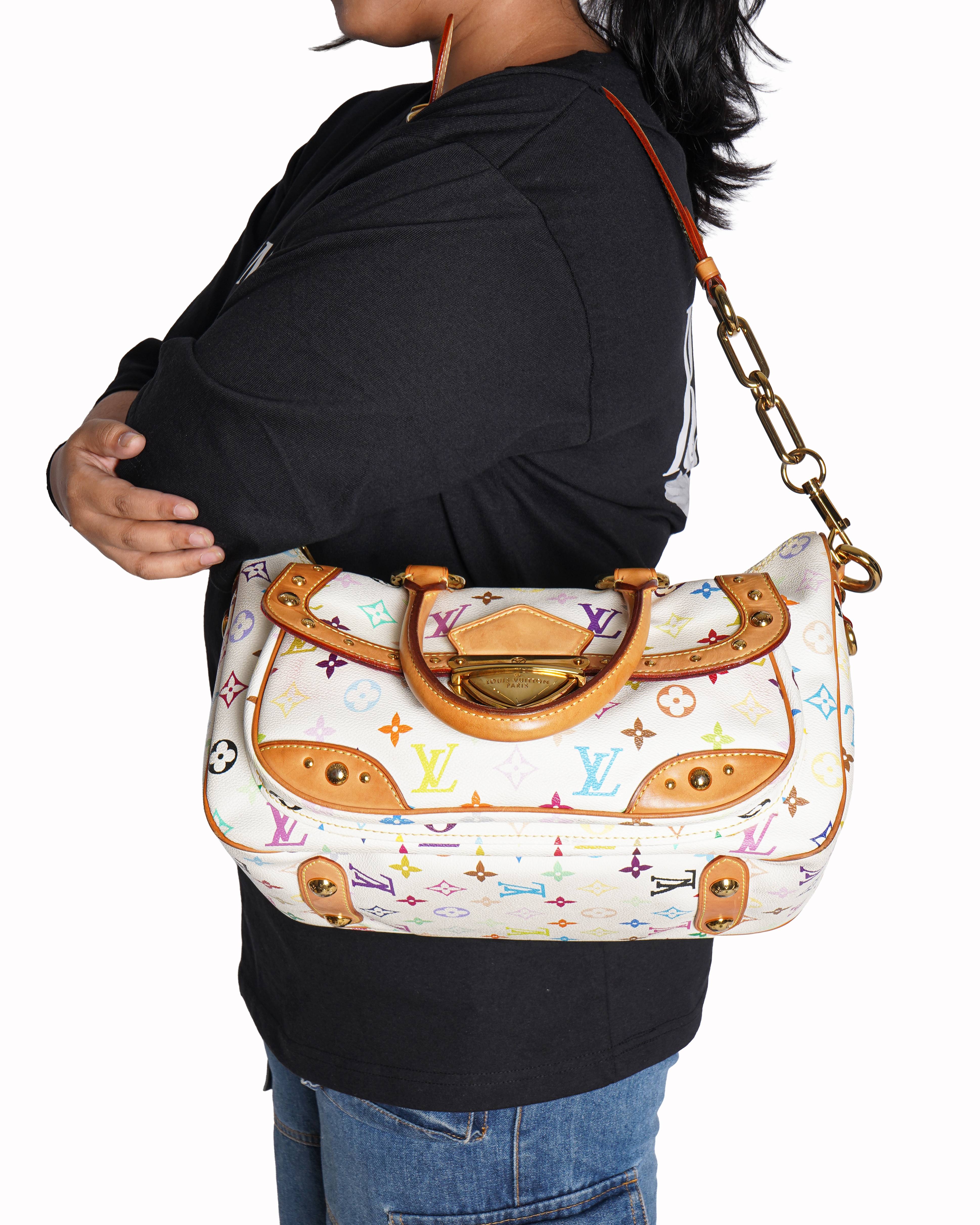 Louis vuitton monogram multicolour rita satchel Bag