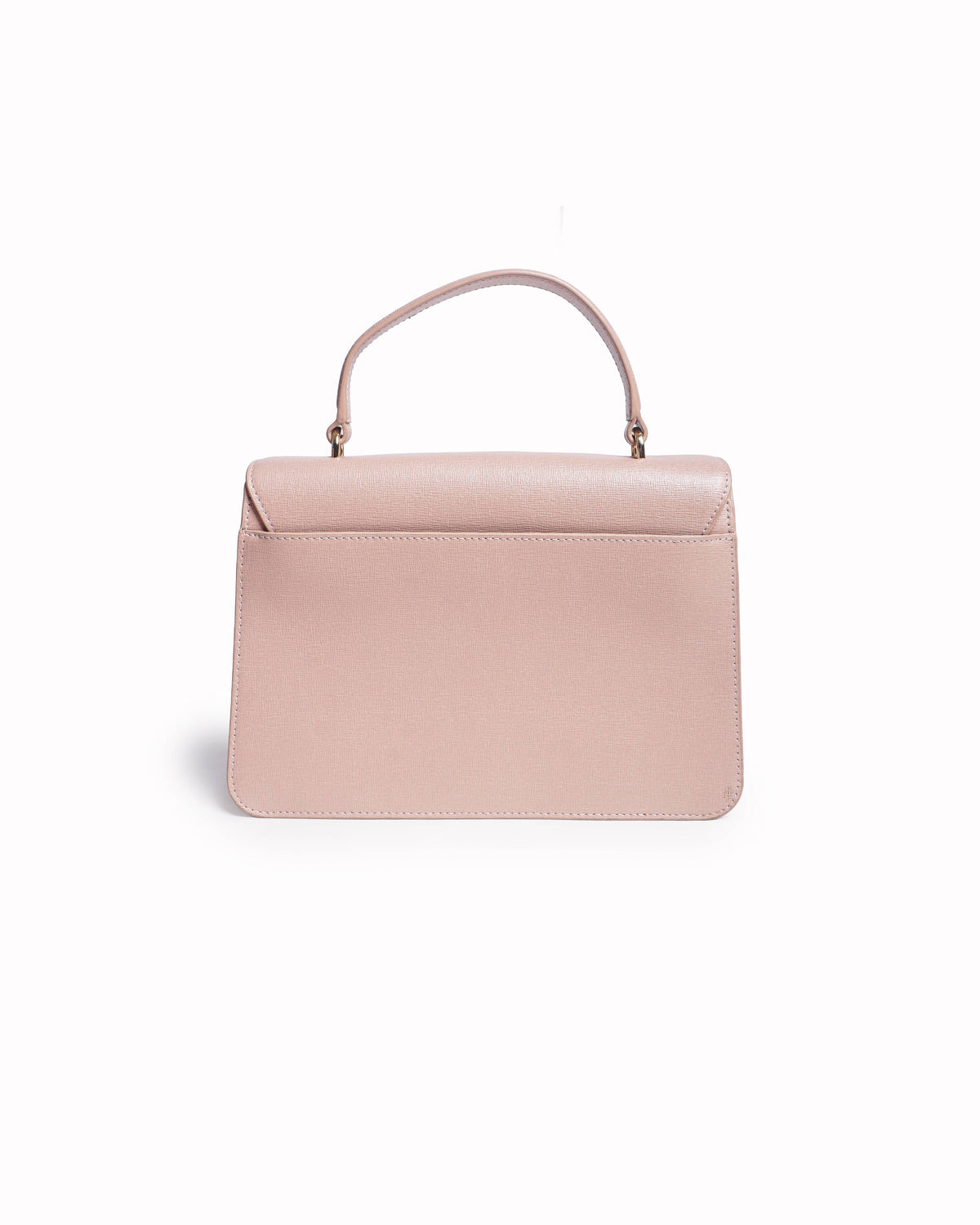 Furla Metropolis Beige Saffiano Leather Satchel