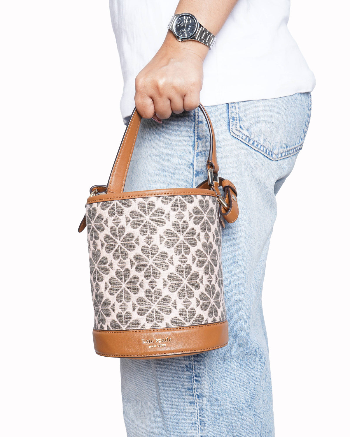 Kate Spade 
Spade Flower Jacquard Medium Crossbody Bag