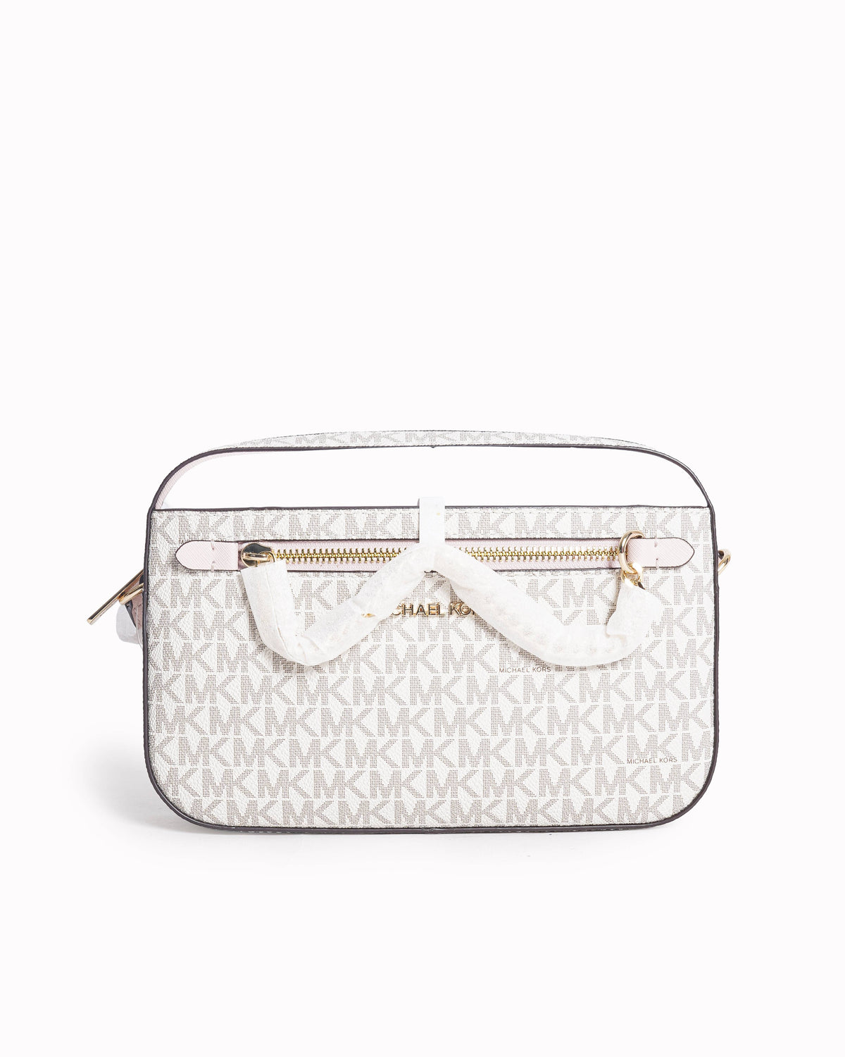Michael Kors Jet Set Travel Medium Crossbody Bag in Signature Logo Canvas