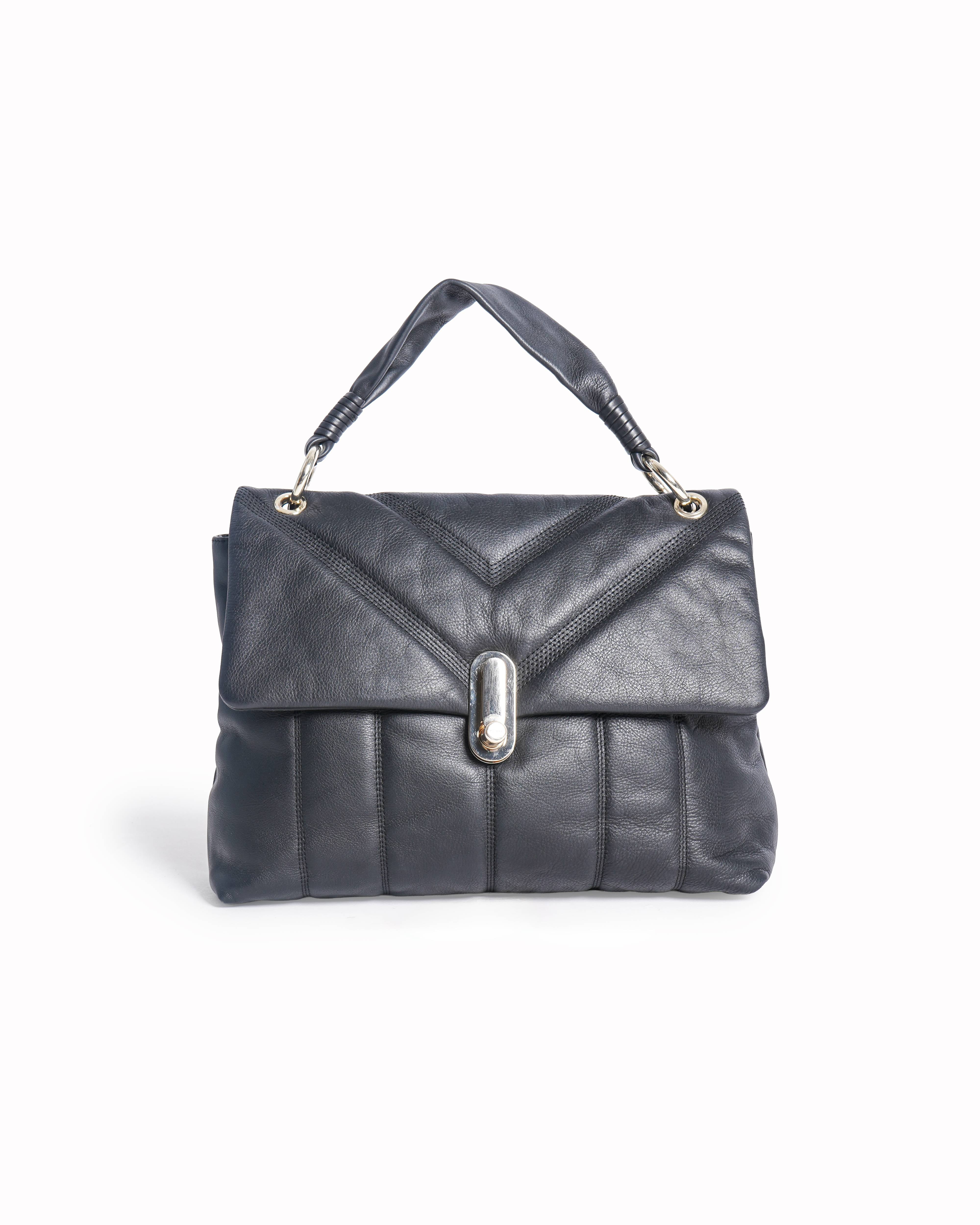 Ted Baker London Ayaah Leather Quilted Puffer Shoulder Bag