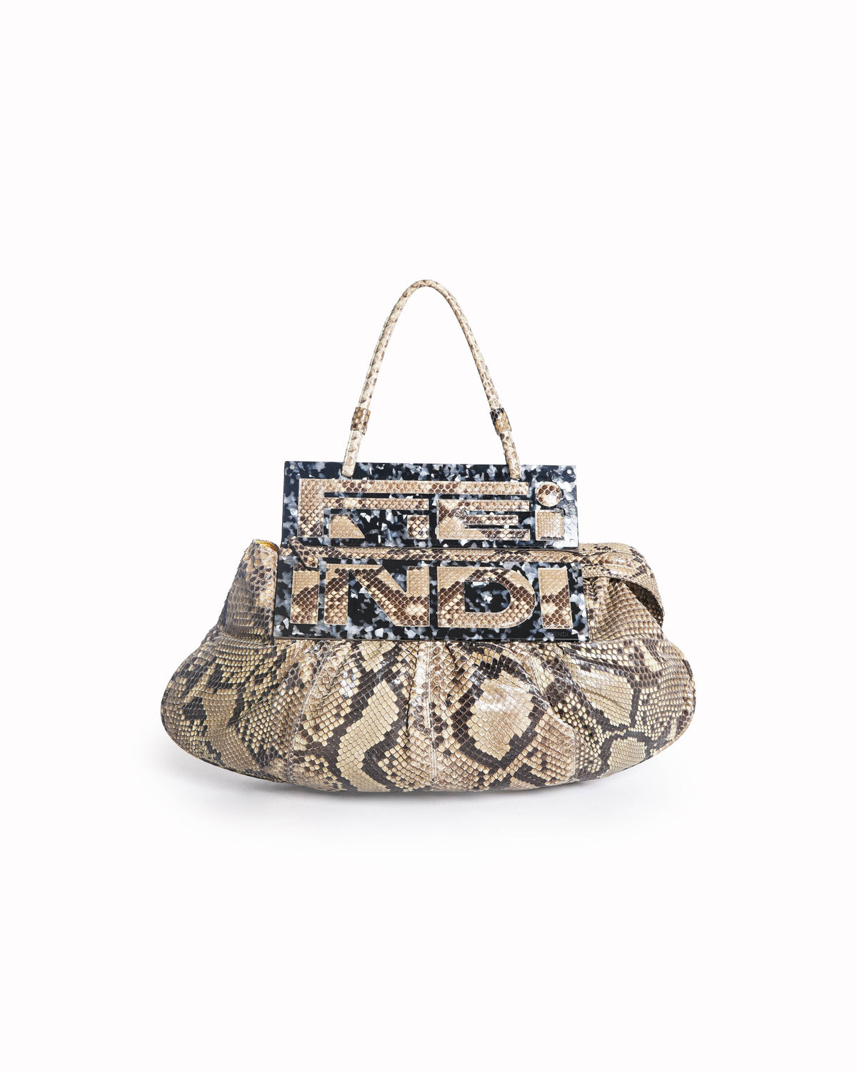 Fendi Snakeskin Python Show Bag