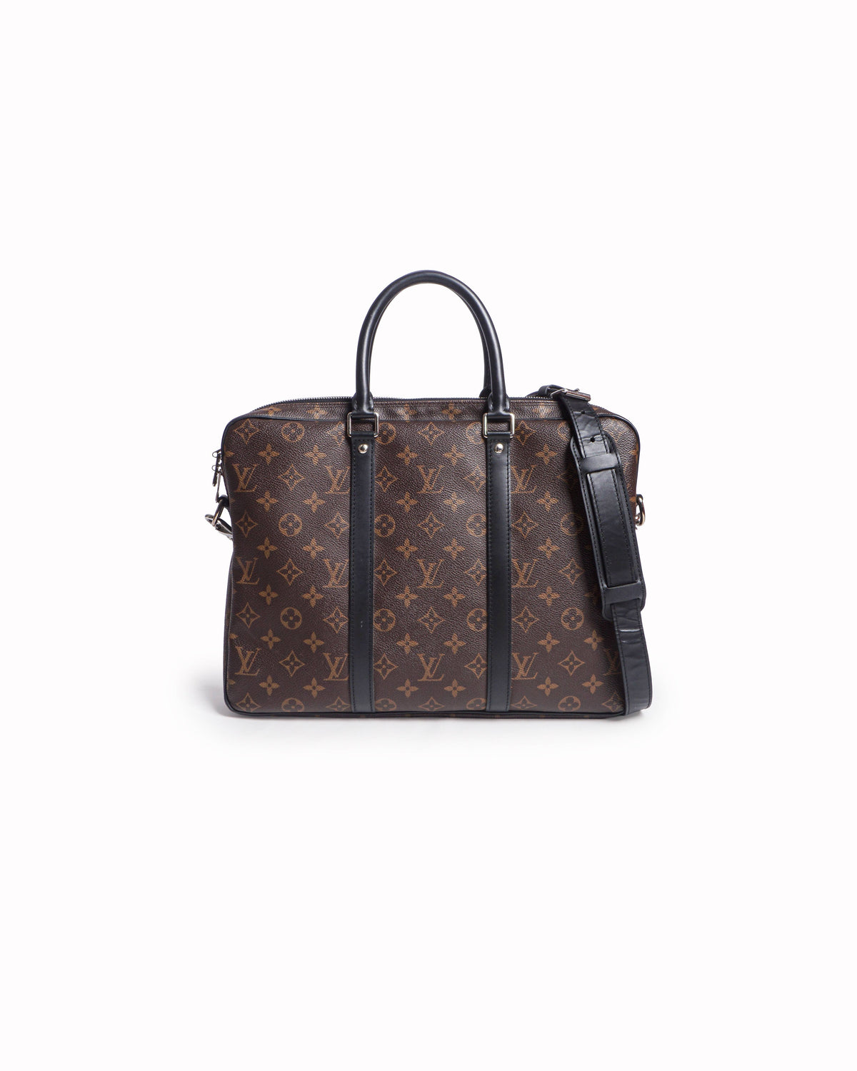Louis Vuitton Monogram Macassar Canvas Briefcase