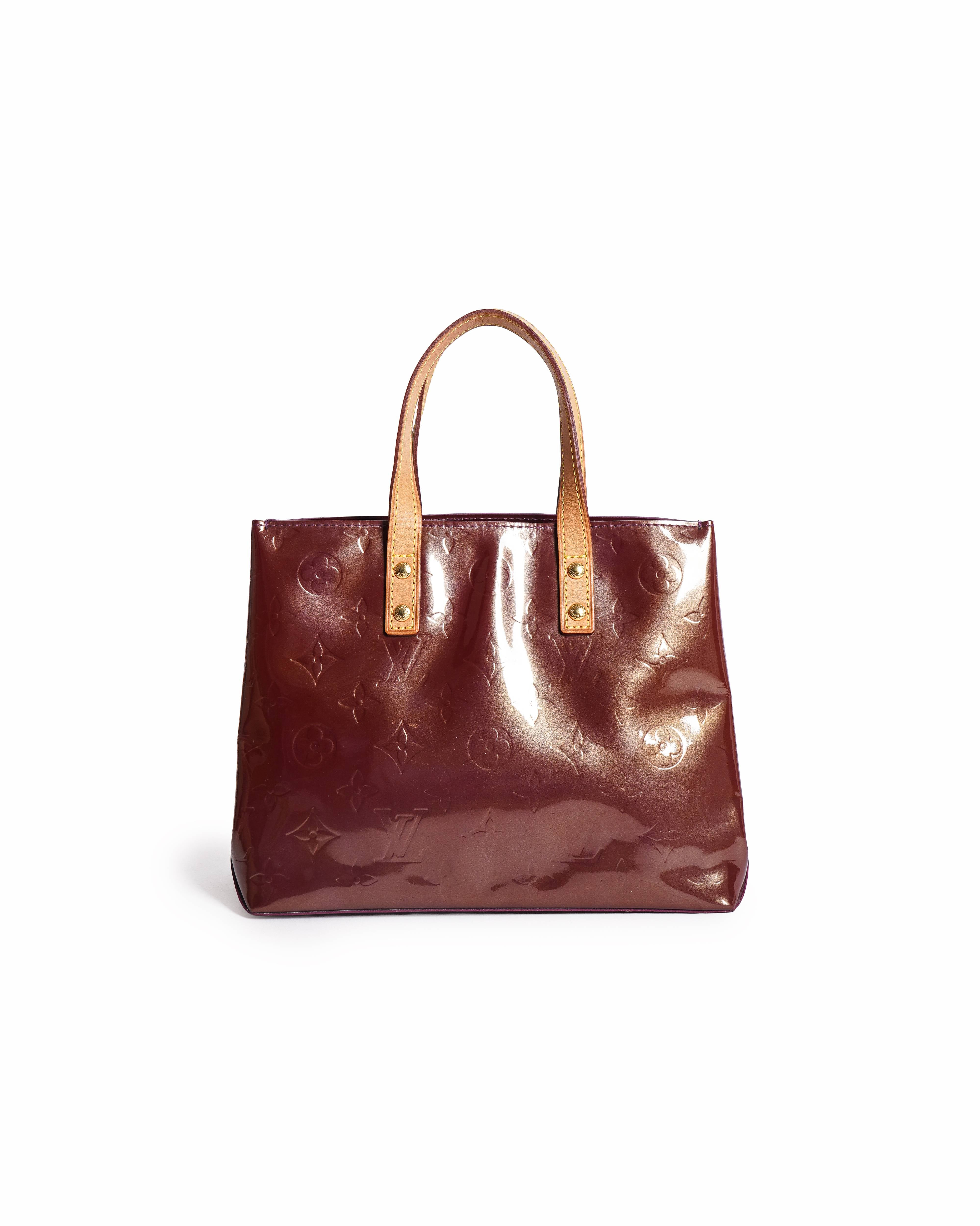 Louis Vuitton Brentwood patent leather handbag