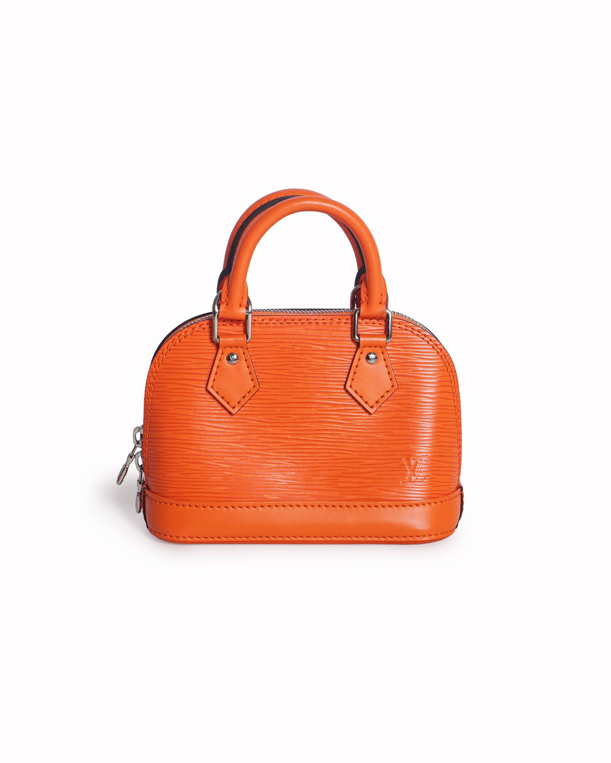 Louis Vuitton Neon Orange Epi Leather Mini Alma BB Bag
