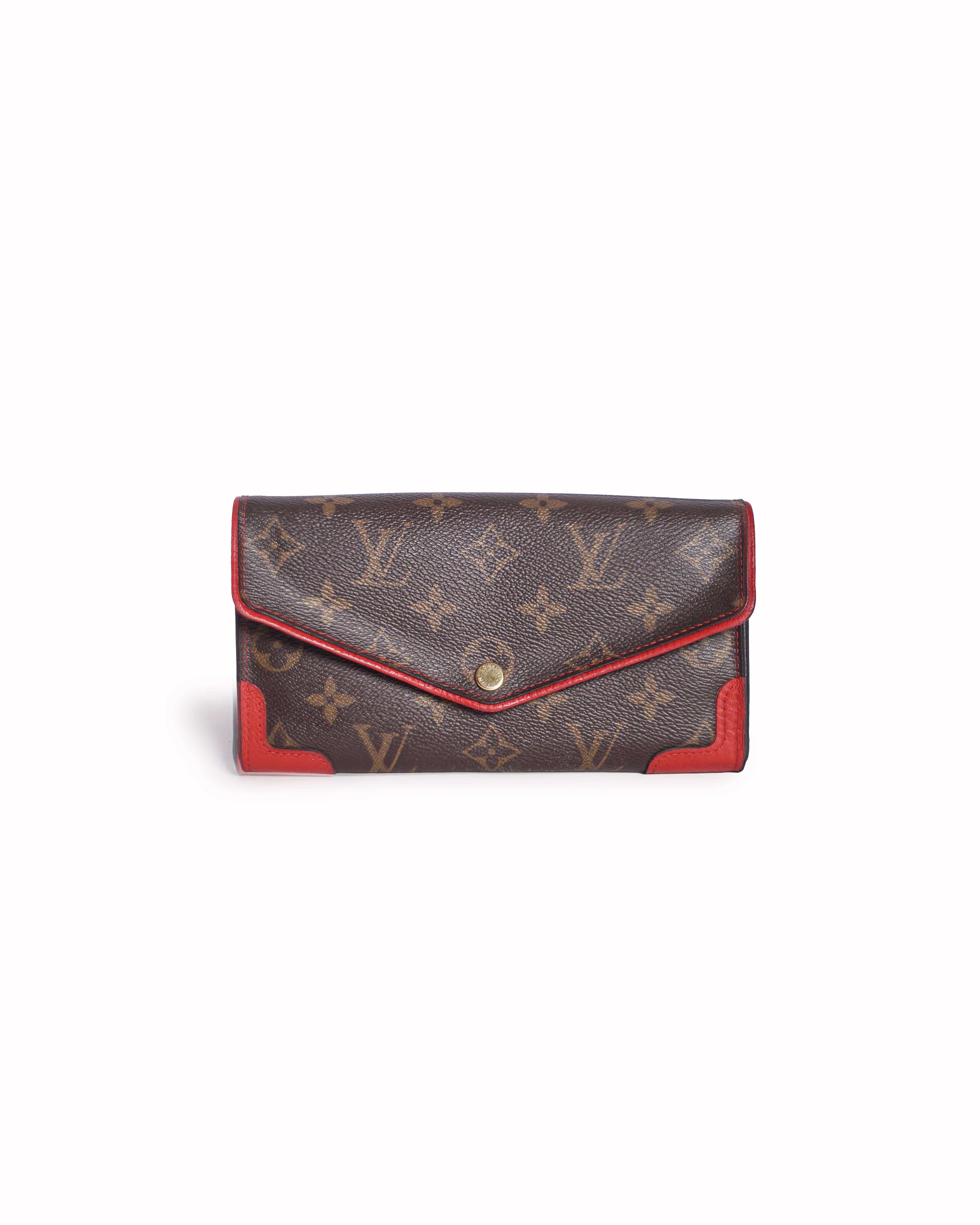 Louis Vuitton Marie-Lou Long Wallet Monogram Canvas