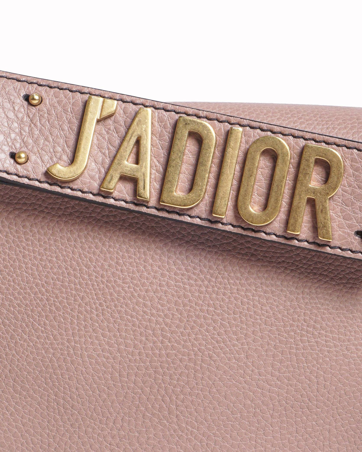 Christian Dior J'Adior Rose Blush Pink Leather Flap Bag