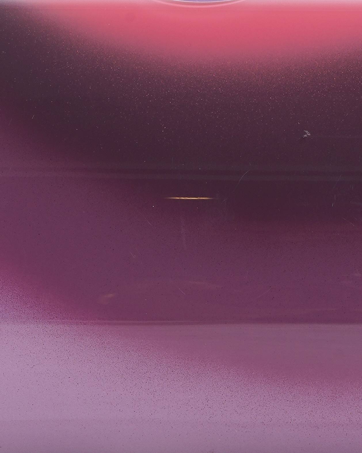 Jimmy Choo pink ombré patent leather tube clutch