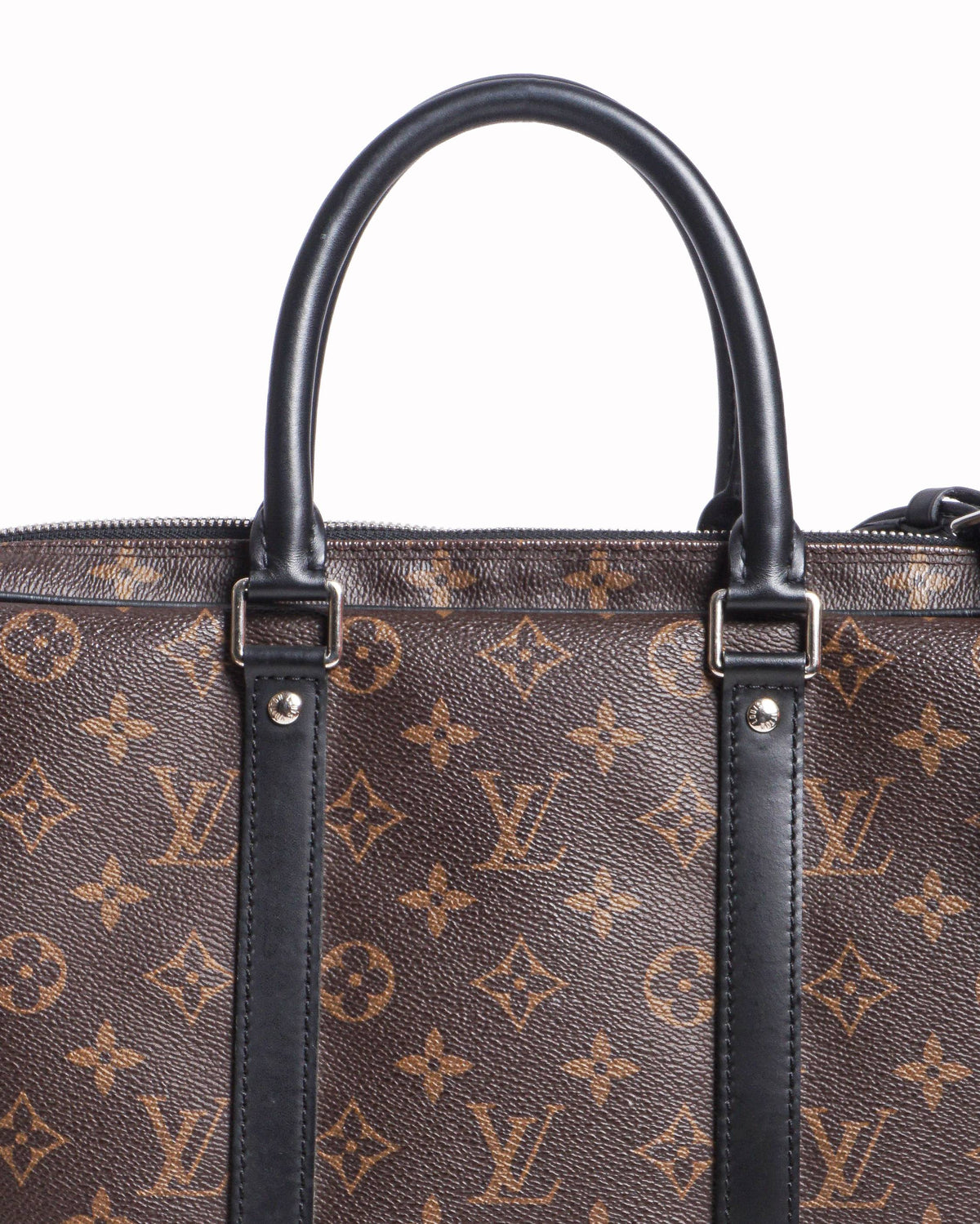 Louis Vuitton Monogram Macassar Canvas Briefcase