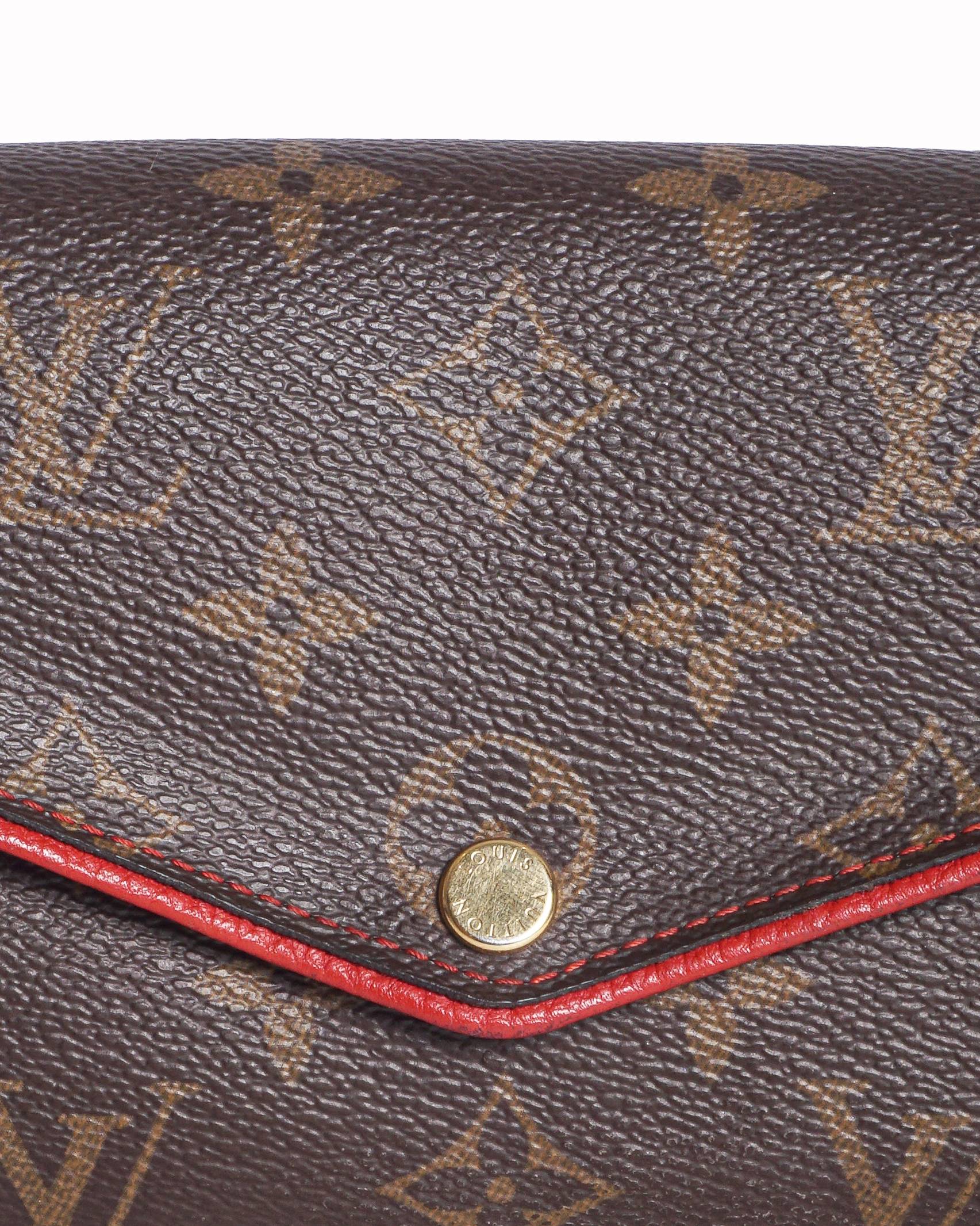 Louis Vuitton Marie-Lou Long Wallet Monogram Canvas