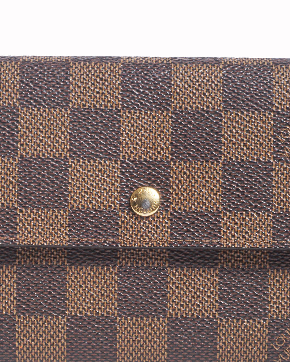 Louis Vuitton Damier Ebene Sarah Long Wallet