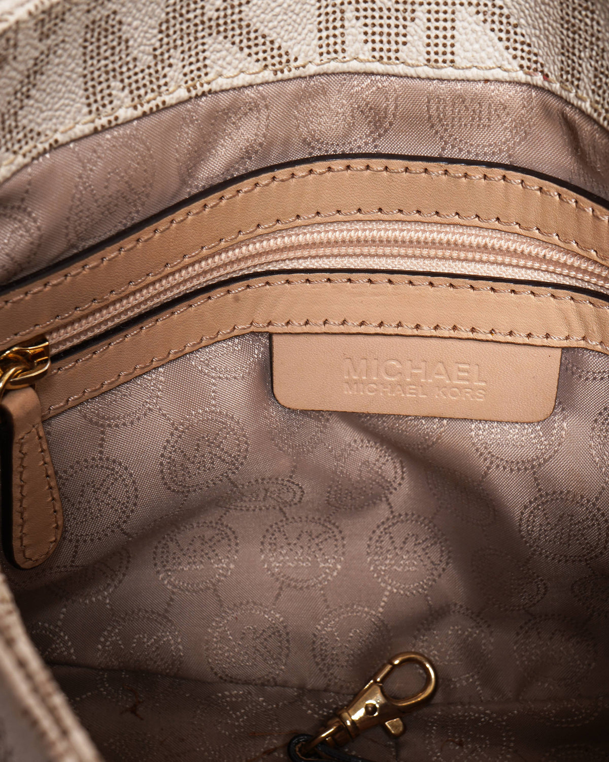Michael Kors Monogram Crossbody Bag