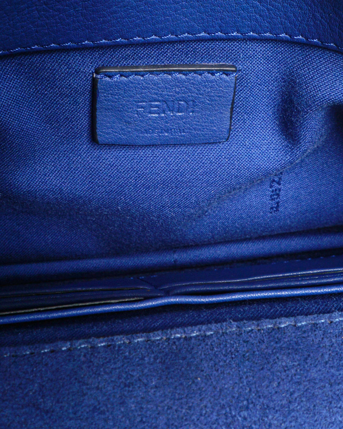 Fendi Colorblock Leather Envelope
Clutch with Detachable Chain Strap