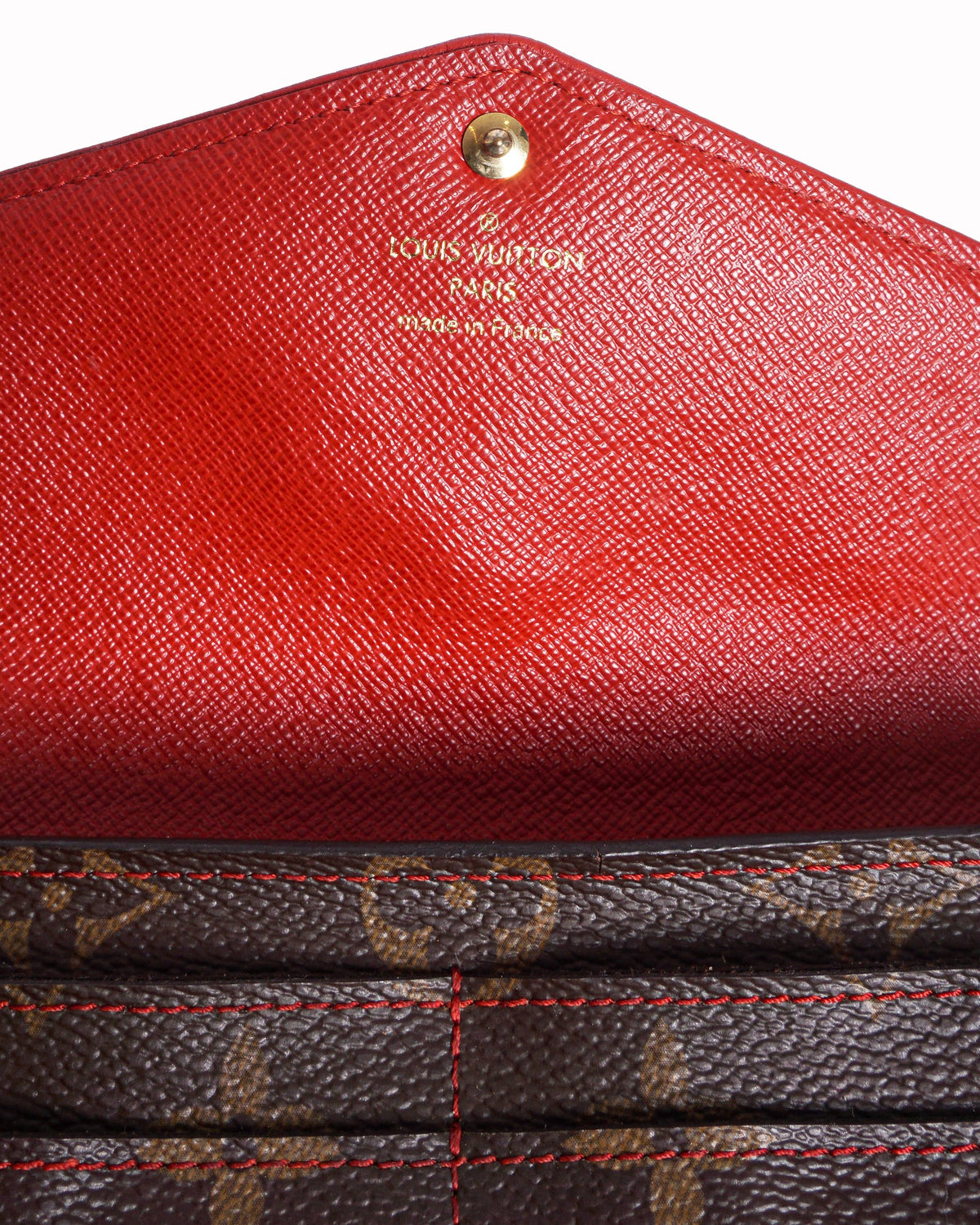 Louis Vuitton Marie-Lou Long Wallet Monogram Canvas