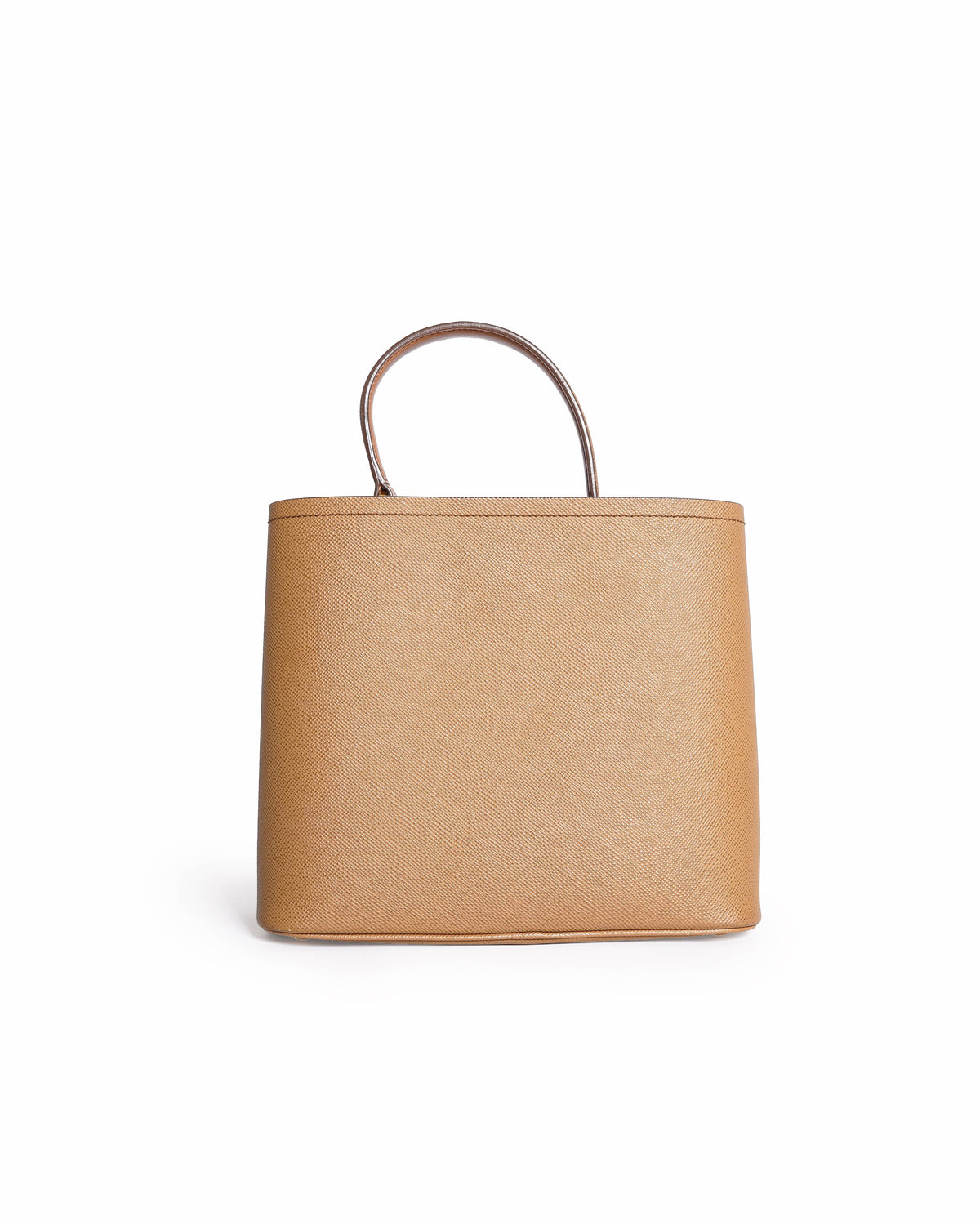 Prada Panier Saffiano Leather 2-Way Bucket Handbag