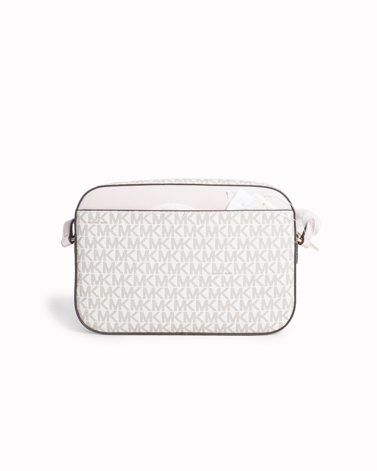 Michael Kors Jet Set Travel Medium Crossbody Bag in Signature Logo Canvas