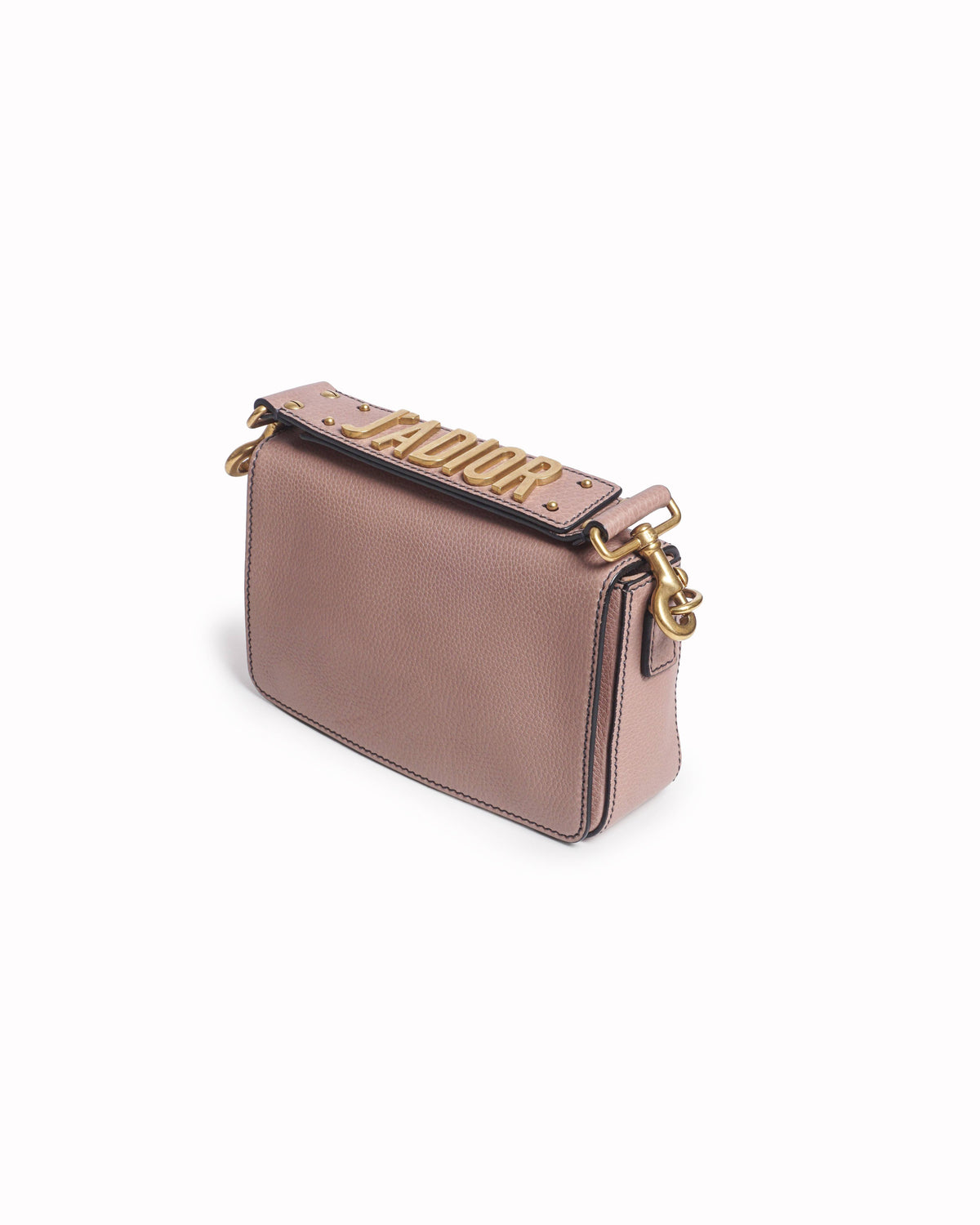 Christian Dior J'Adior Rose Blush Pink Leather Flap Bag