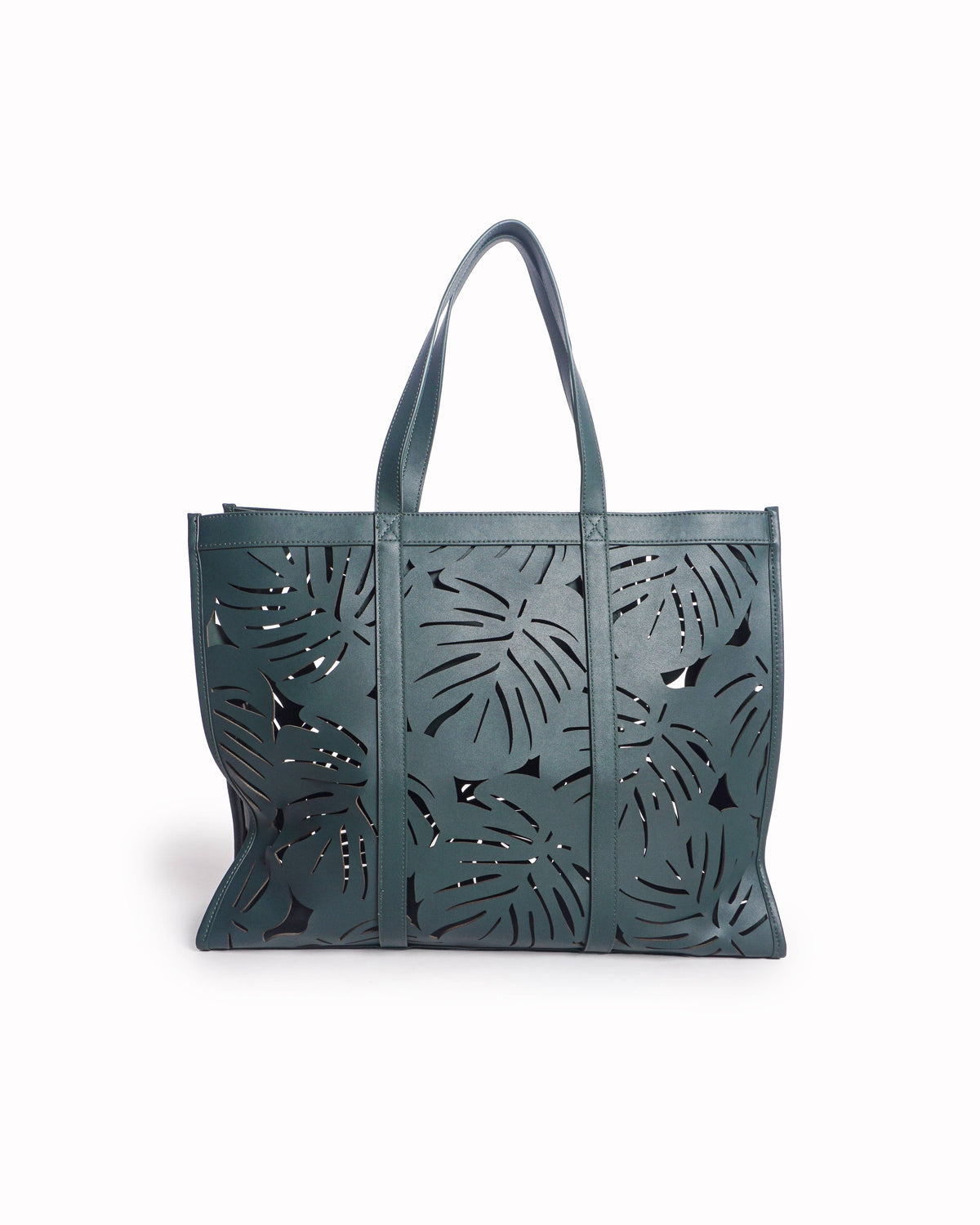 Ted Baker Leiian Cut-Out Tropical Leaf Tote Bag