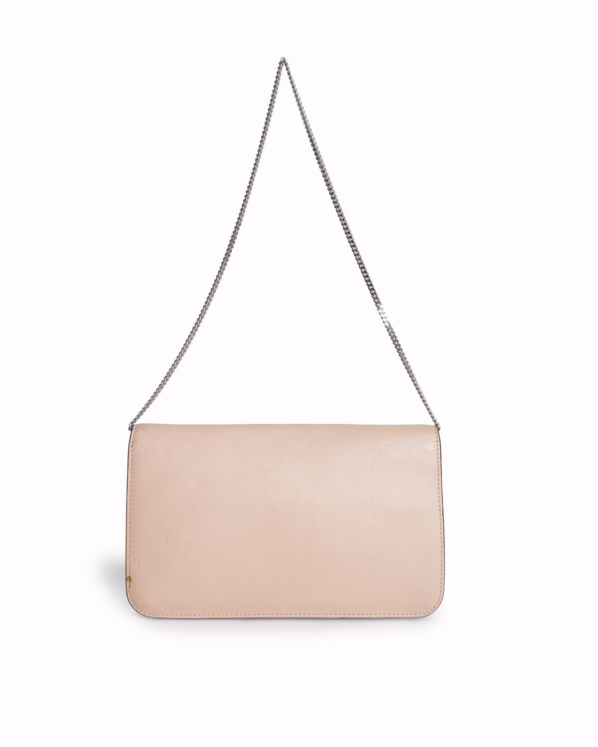 Fendi Colorblock Leather Envelope
Clutch with Detachable Chain Strap
