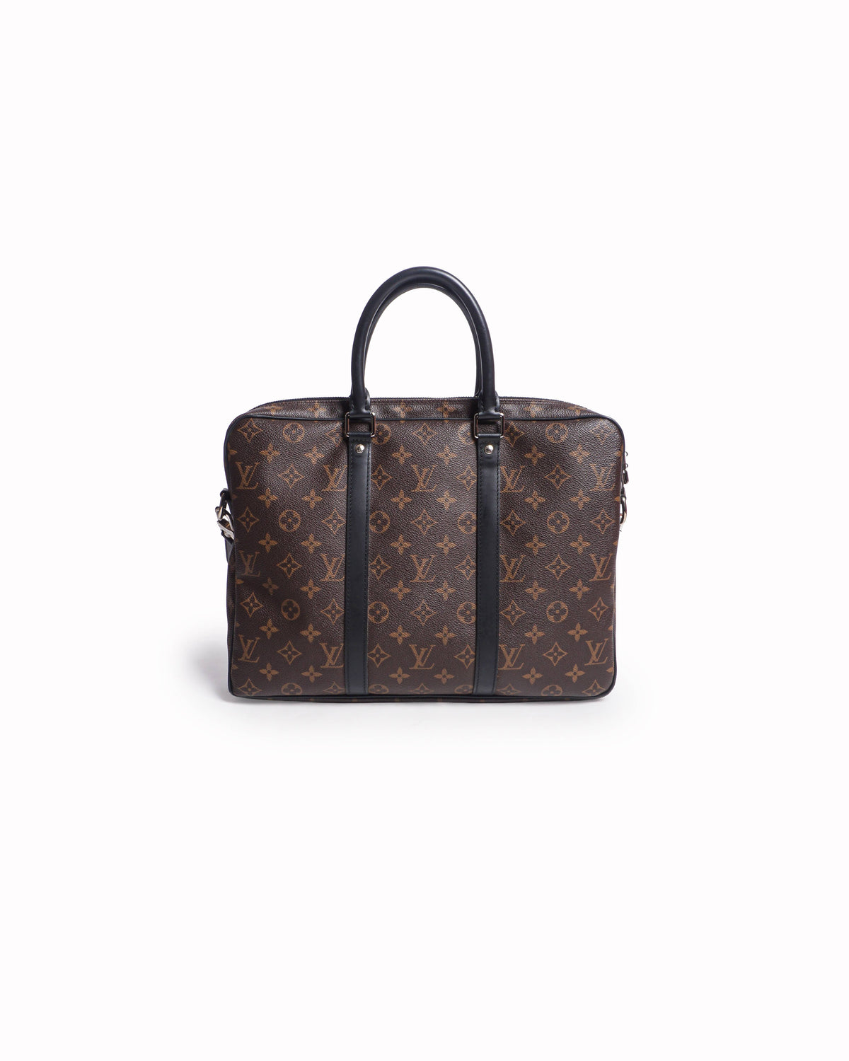 Louis Vuitton Monogram Macassar Canvas Briefcase
