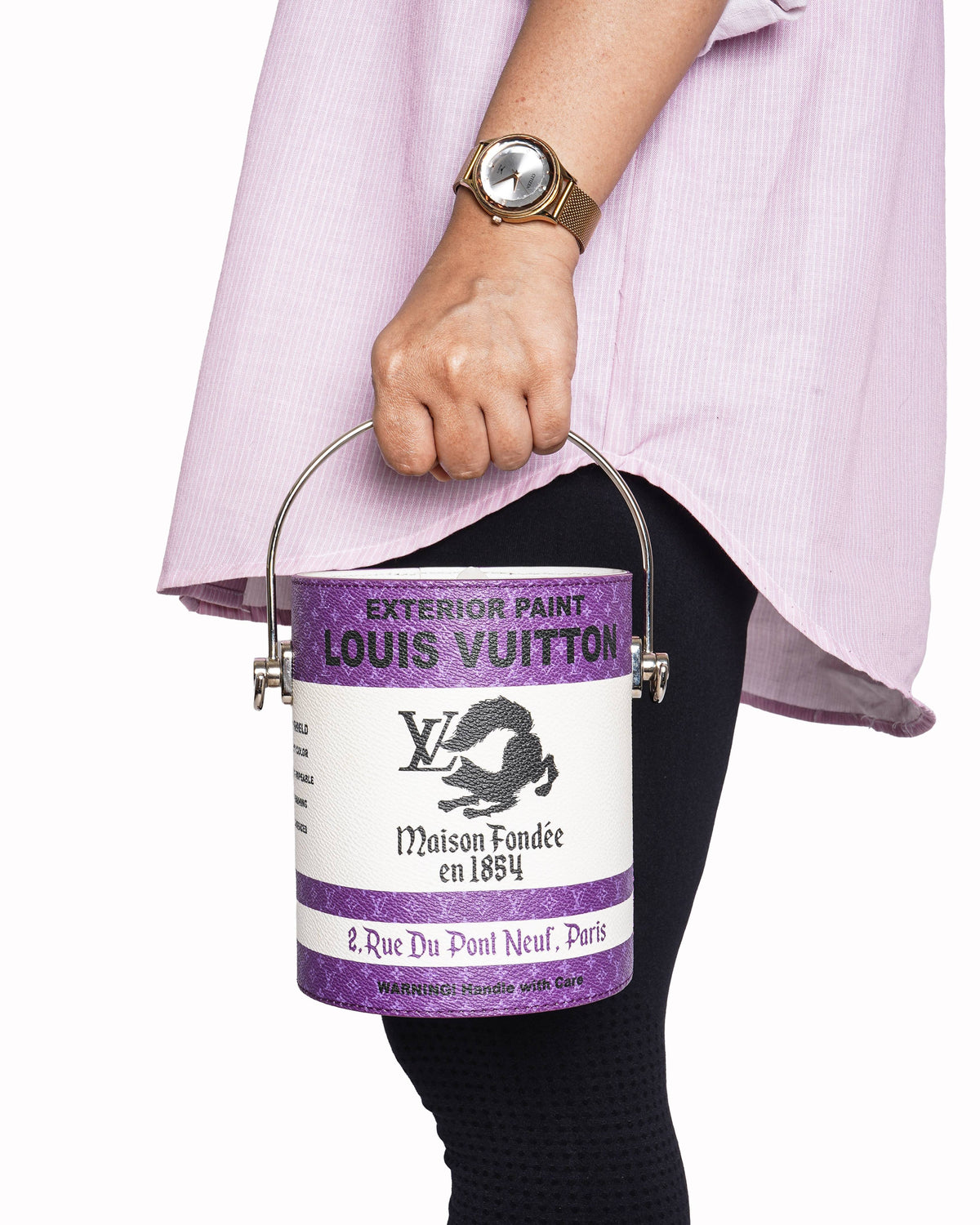 Louis Vuitton 2021 Paint Can Two Way Handbag