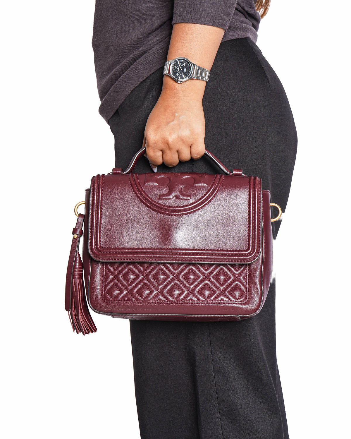 Tory Burch Small Fleming Convertible Shoulder Bag