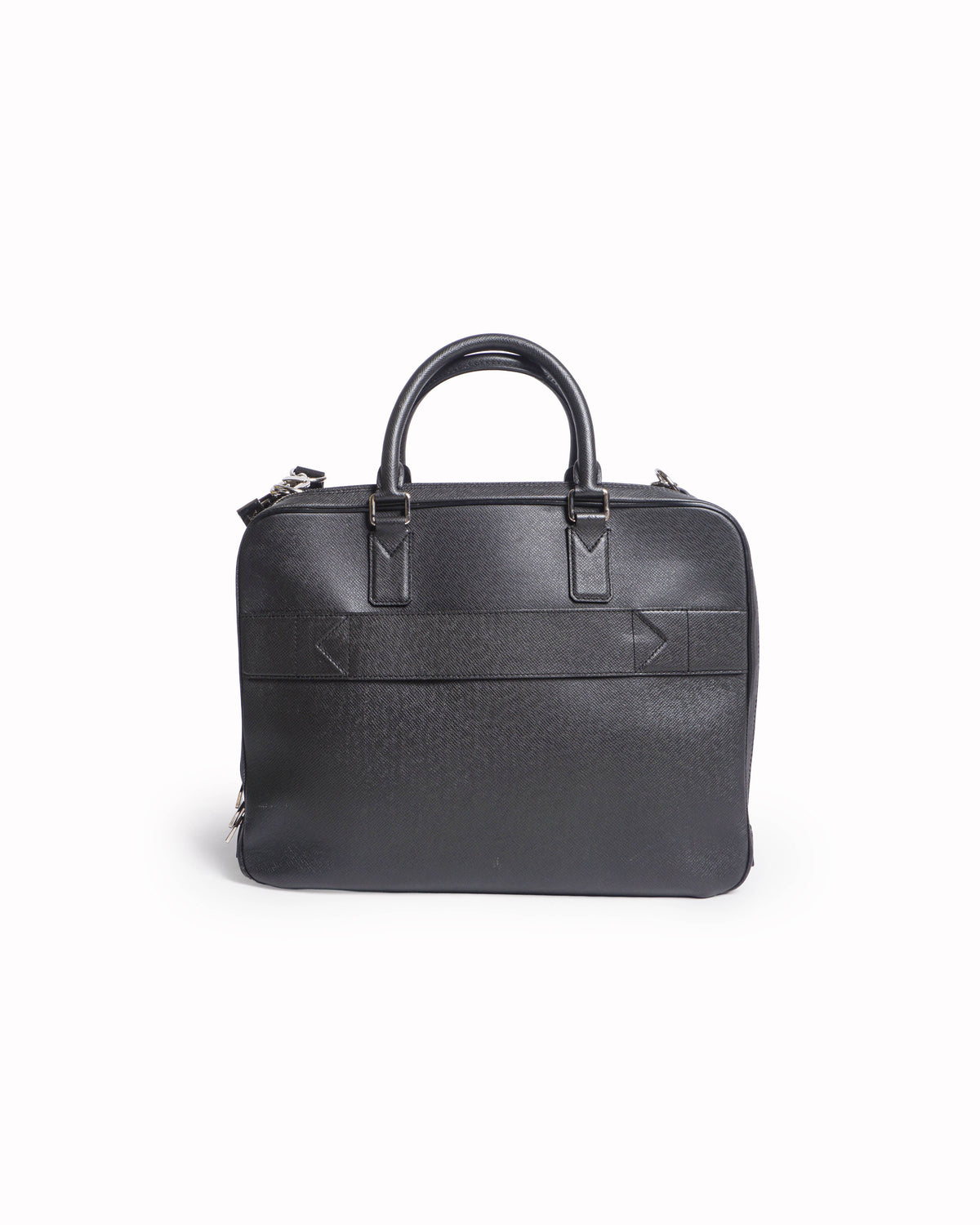 Louis Vuitton Taiga Leather Office Briefcase with Padlocks