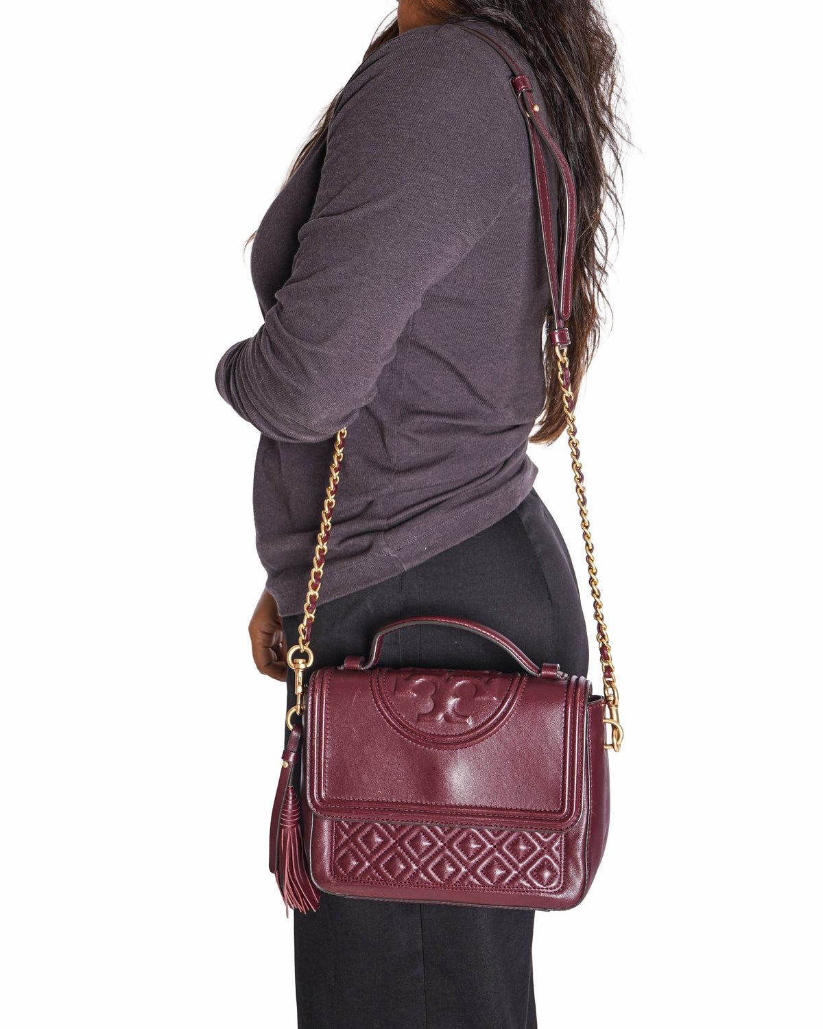 Tory Burch Small Fleming Convertible Shoulder Bag