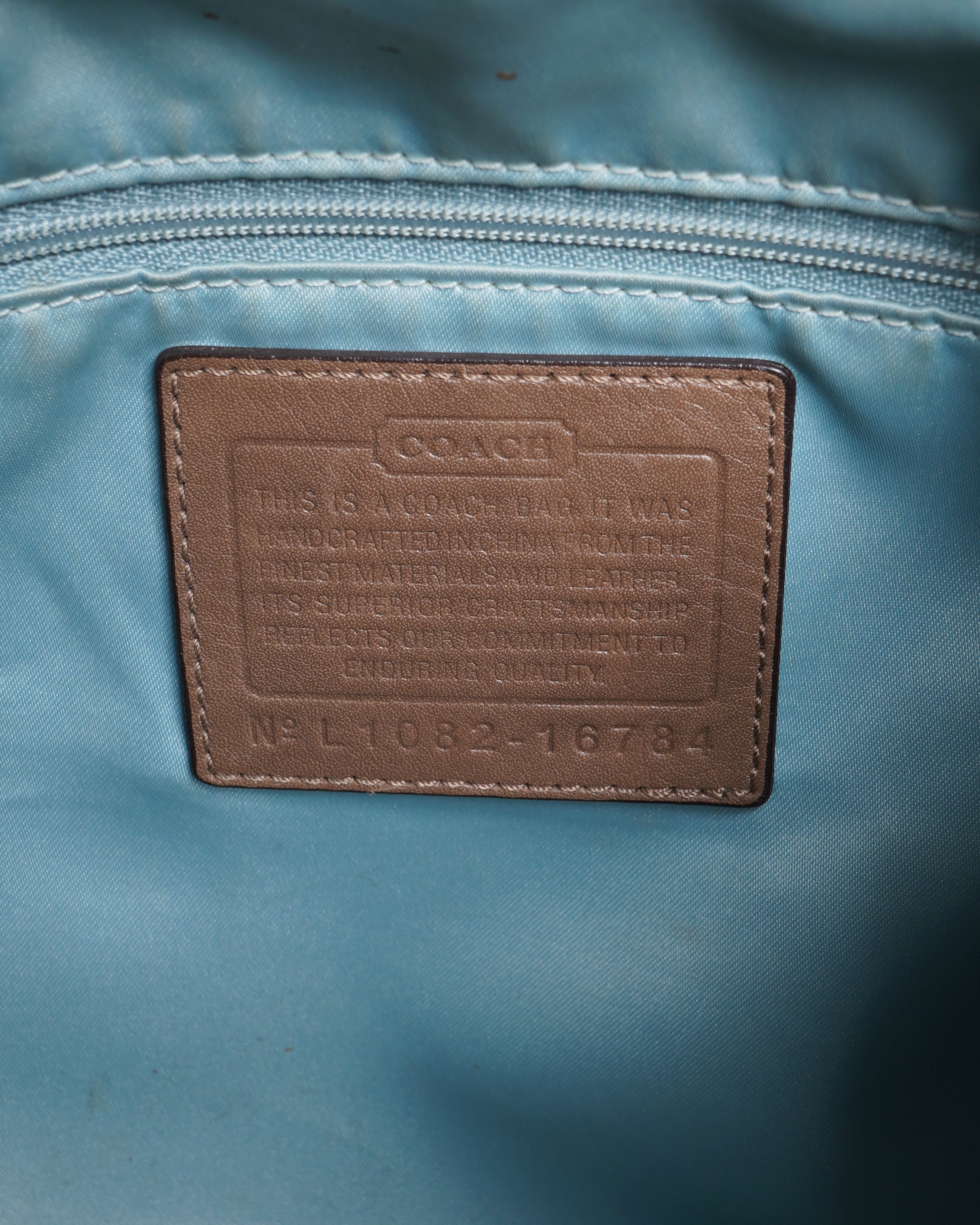 Coach Vintage Y2K Signature Jacquard Kristin Hobo Shoulder Bag