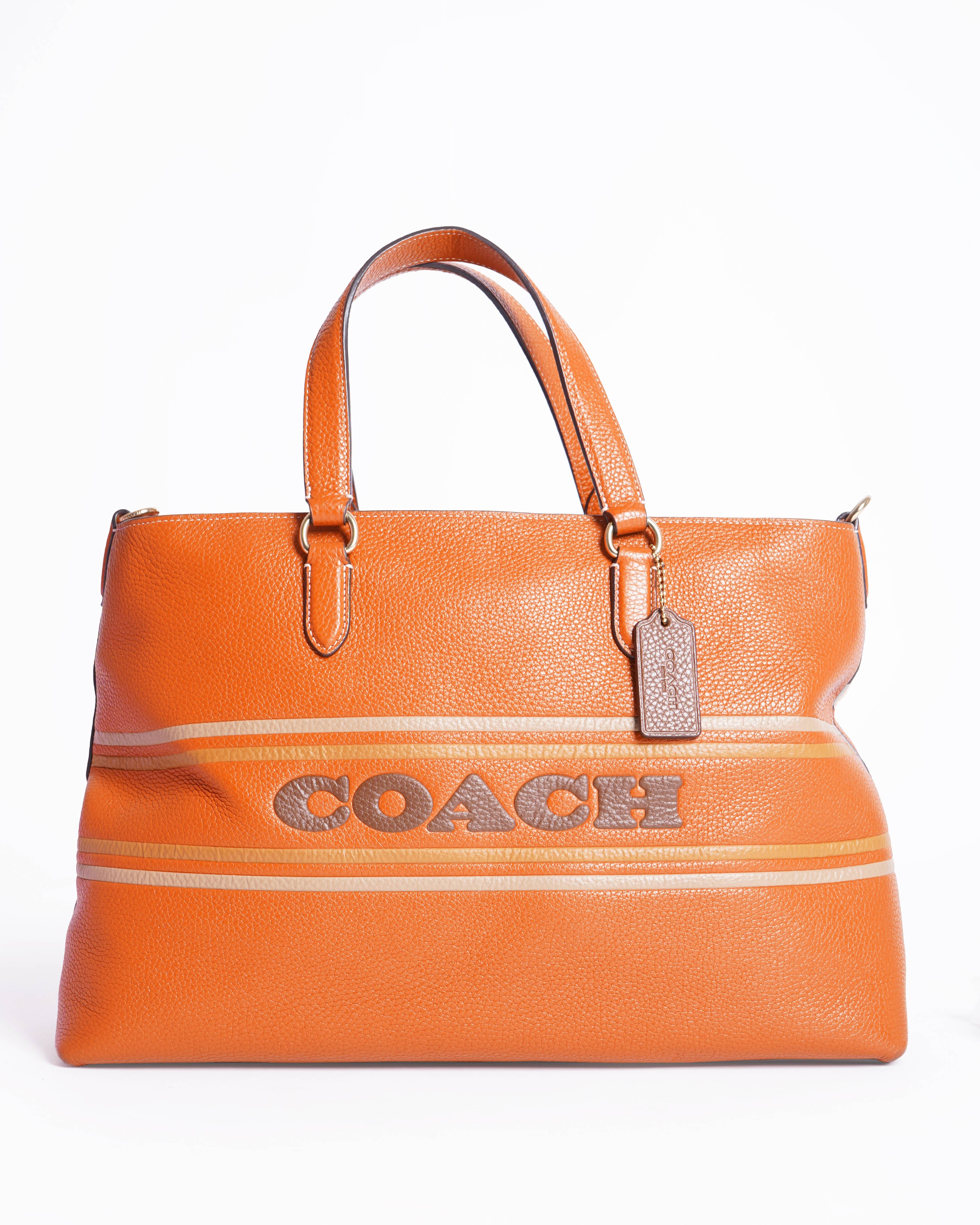 Coach logan carryall tote bag