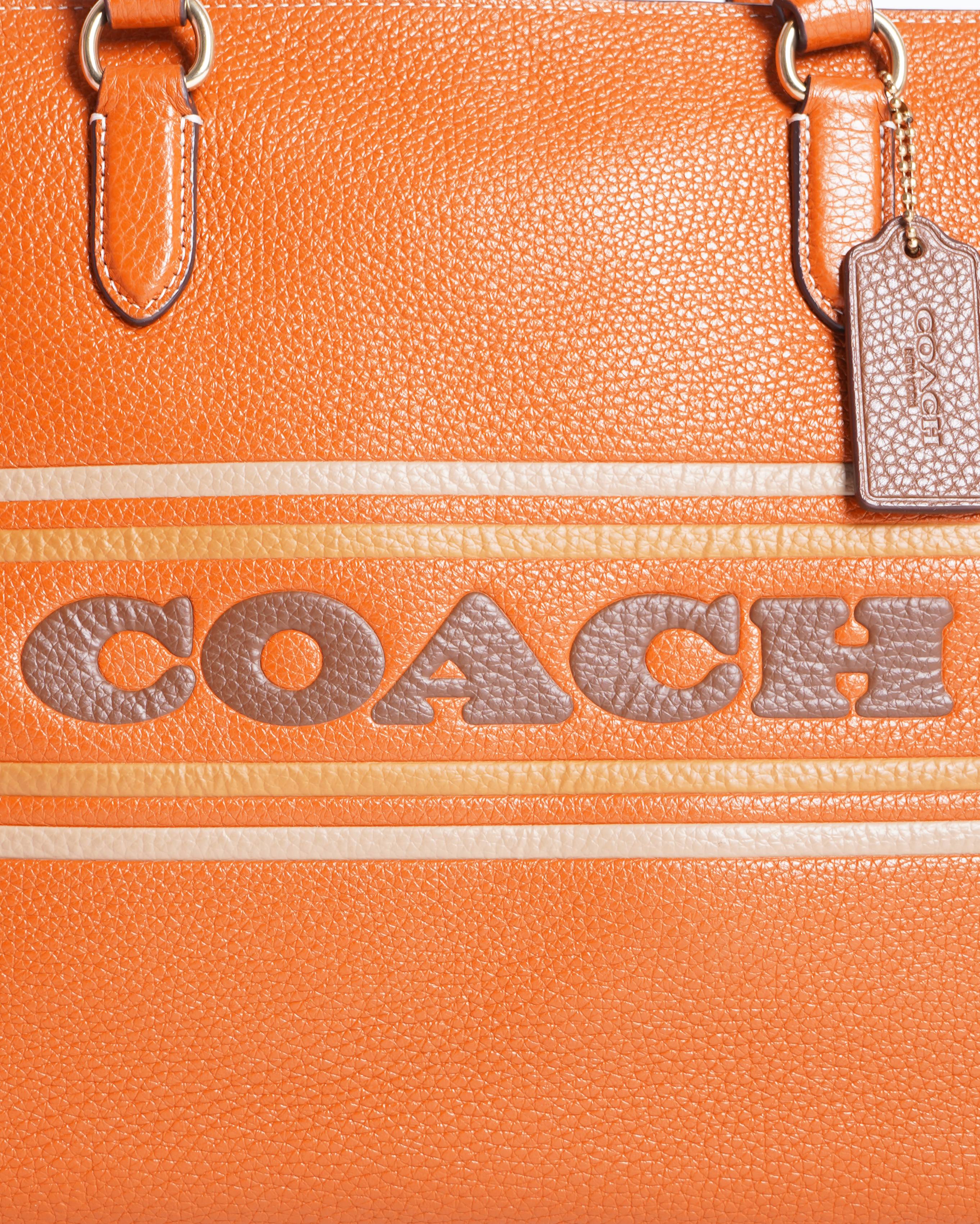 Coach logan carryall tote bag