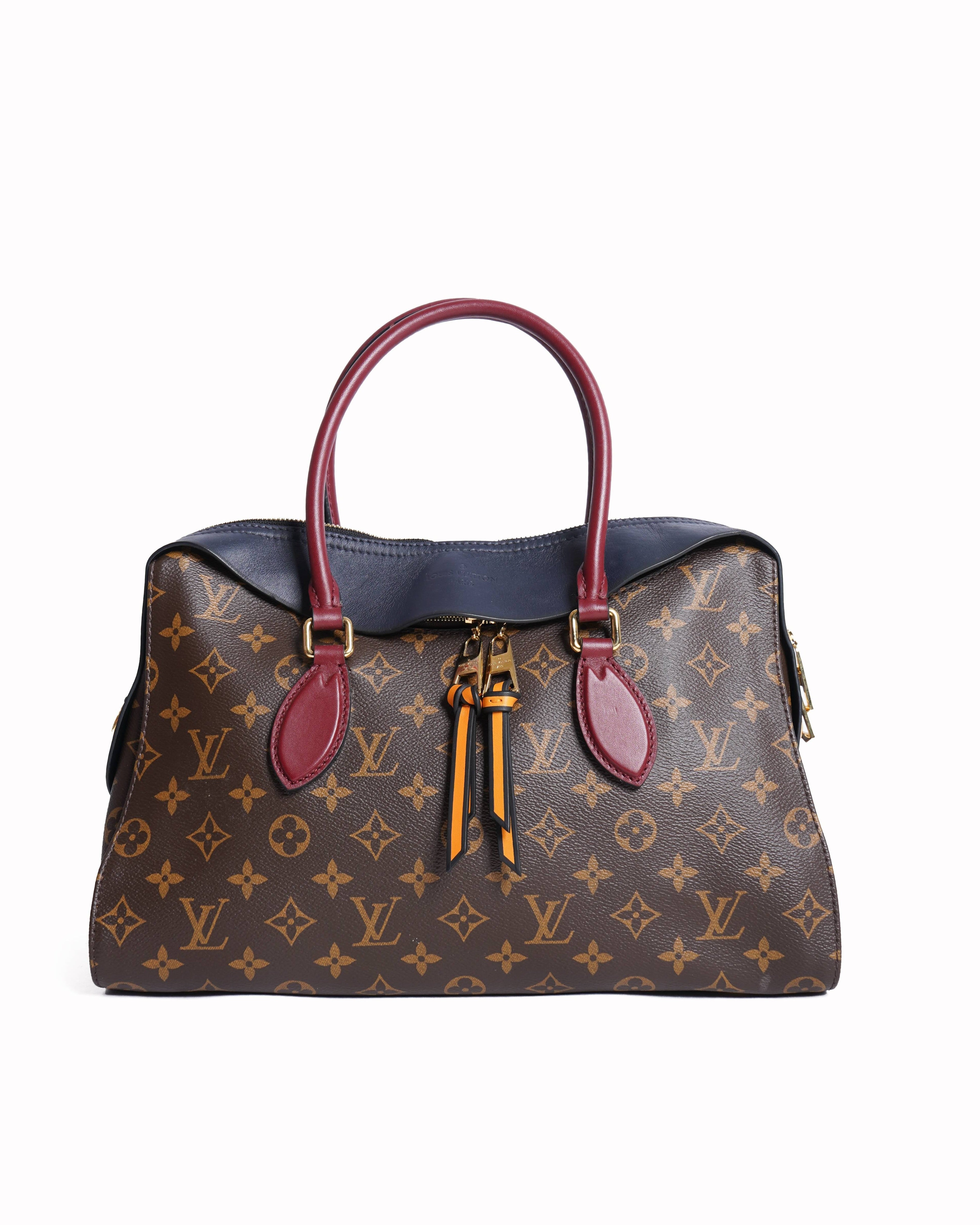 Louis Vuitton Monogram Canvas and Tricolor Leather Tuileries NM Bag