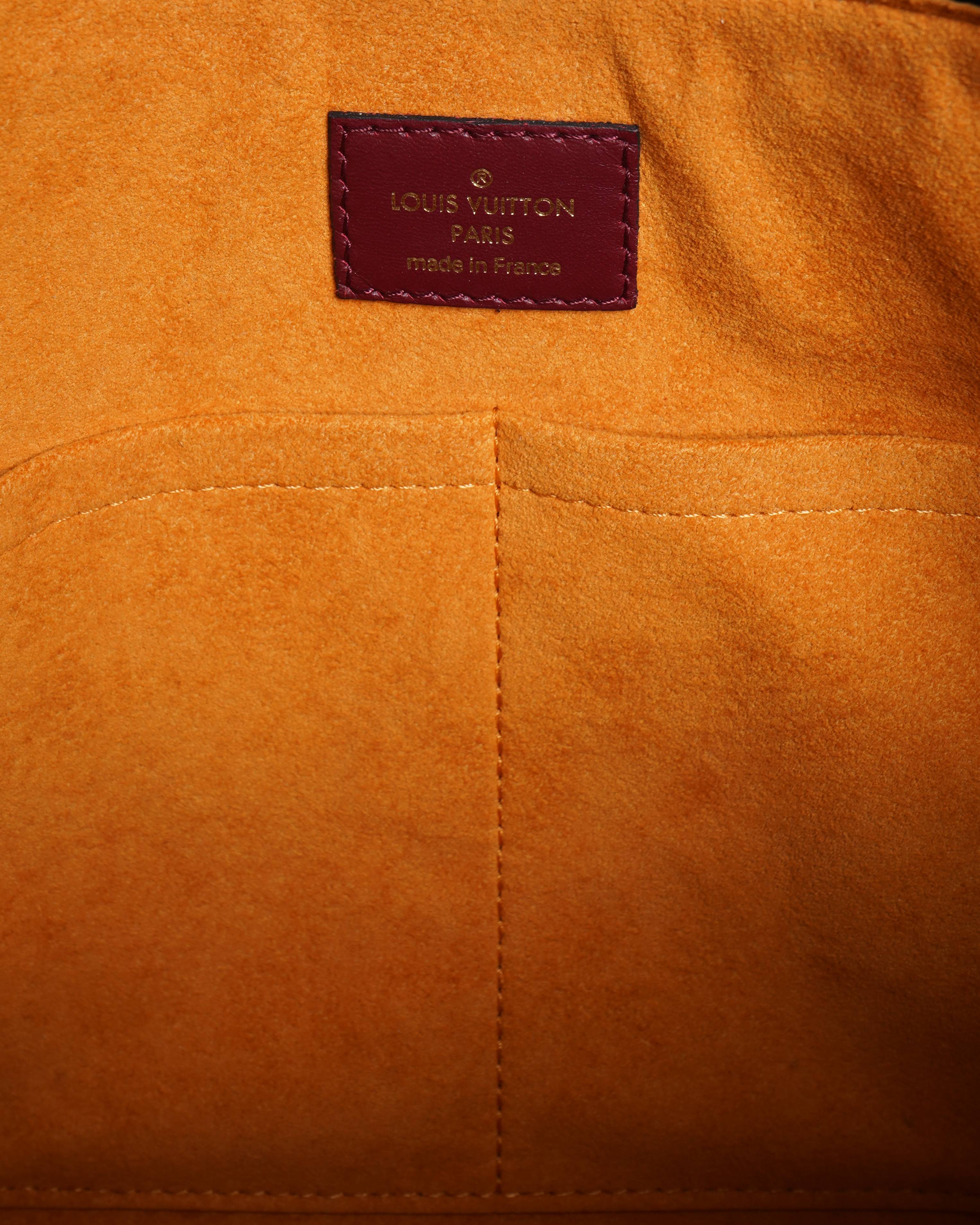 Louis Vuitton Monogram Canvas and Tricolor Leather Tuileries NM Bag