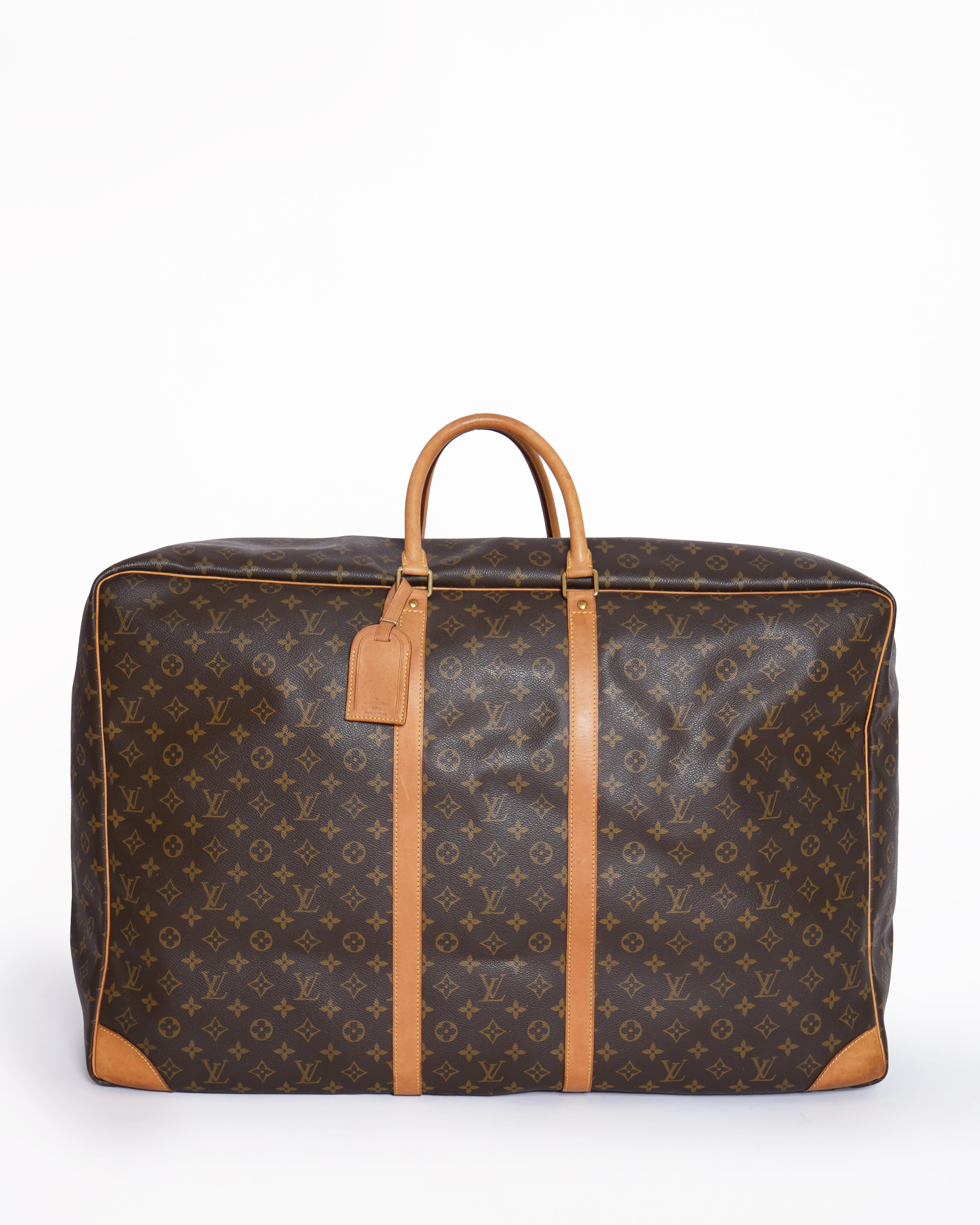 Louis vuitton keepall bandouliere travel bag in monogram canvas