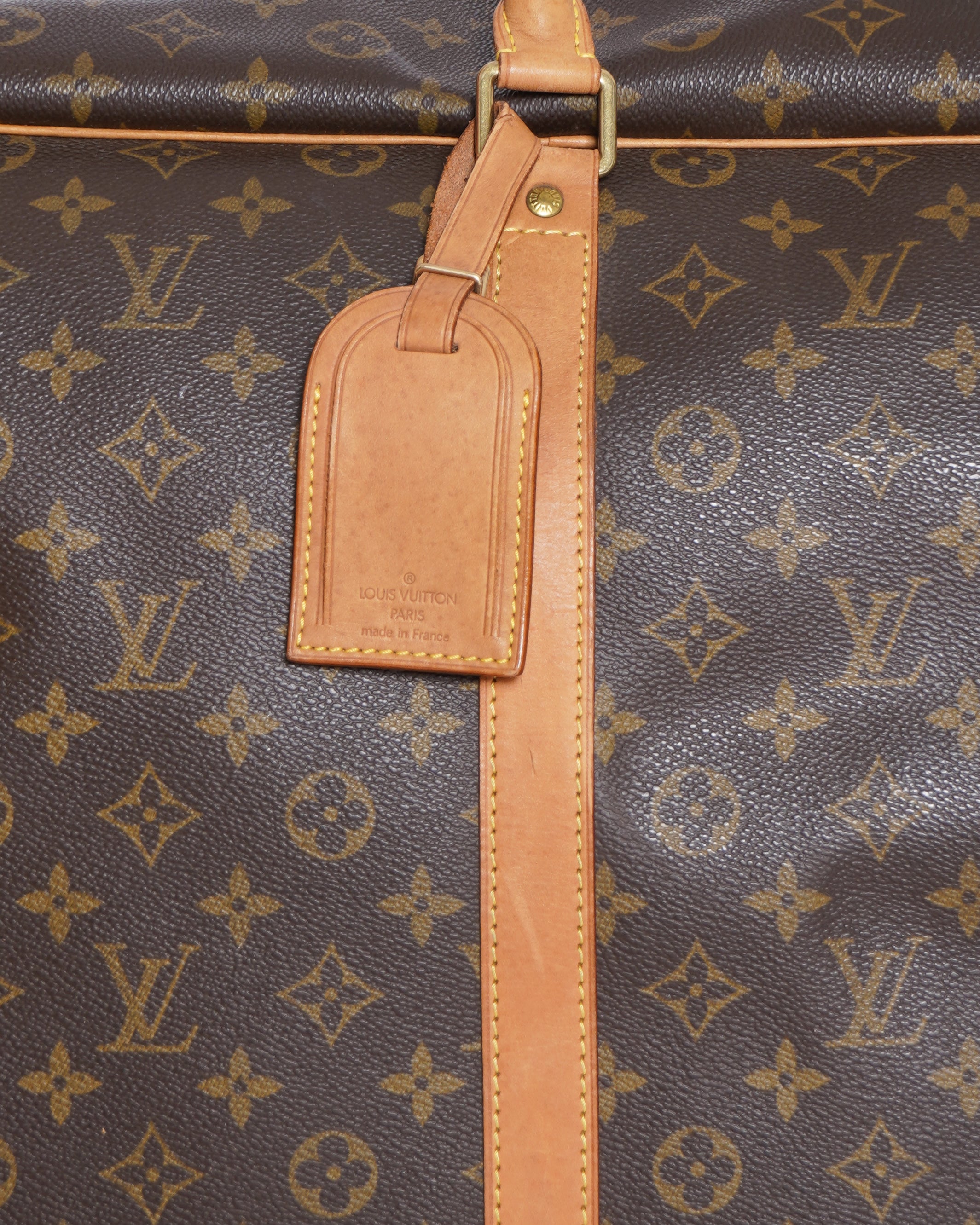 Louis vuitton keepall bandouliere travel bag in monogram canvas