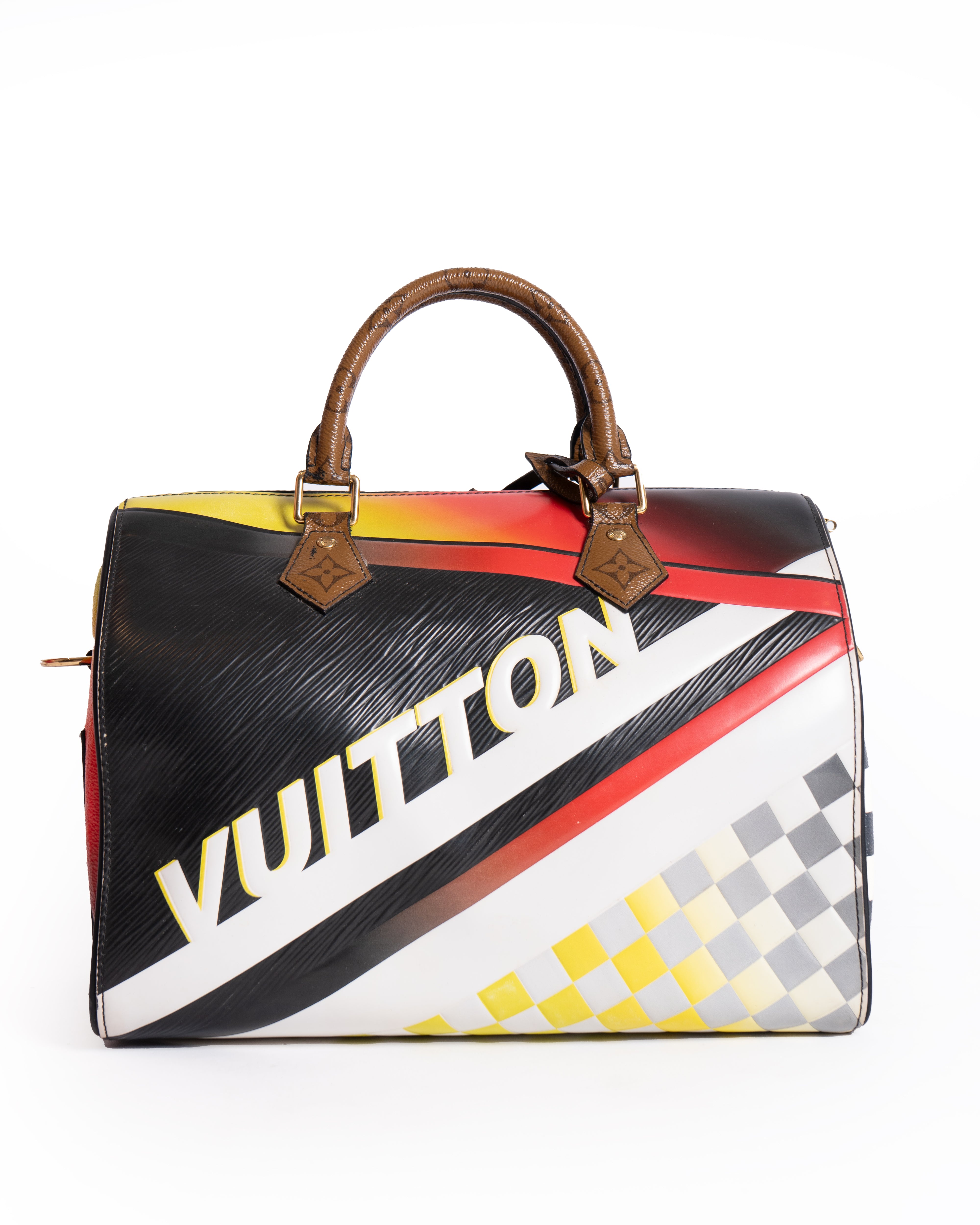 Louis Vuitton EPI Damier Speedy Bandouliere Bag 2017 Collection