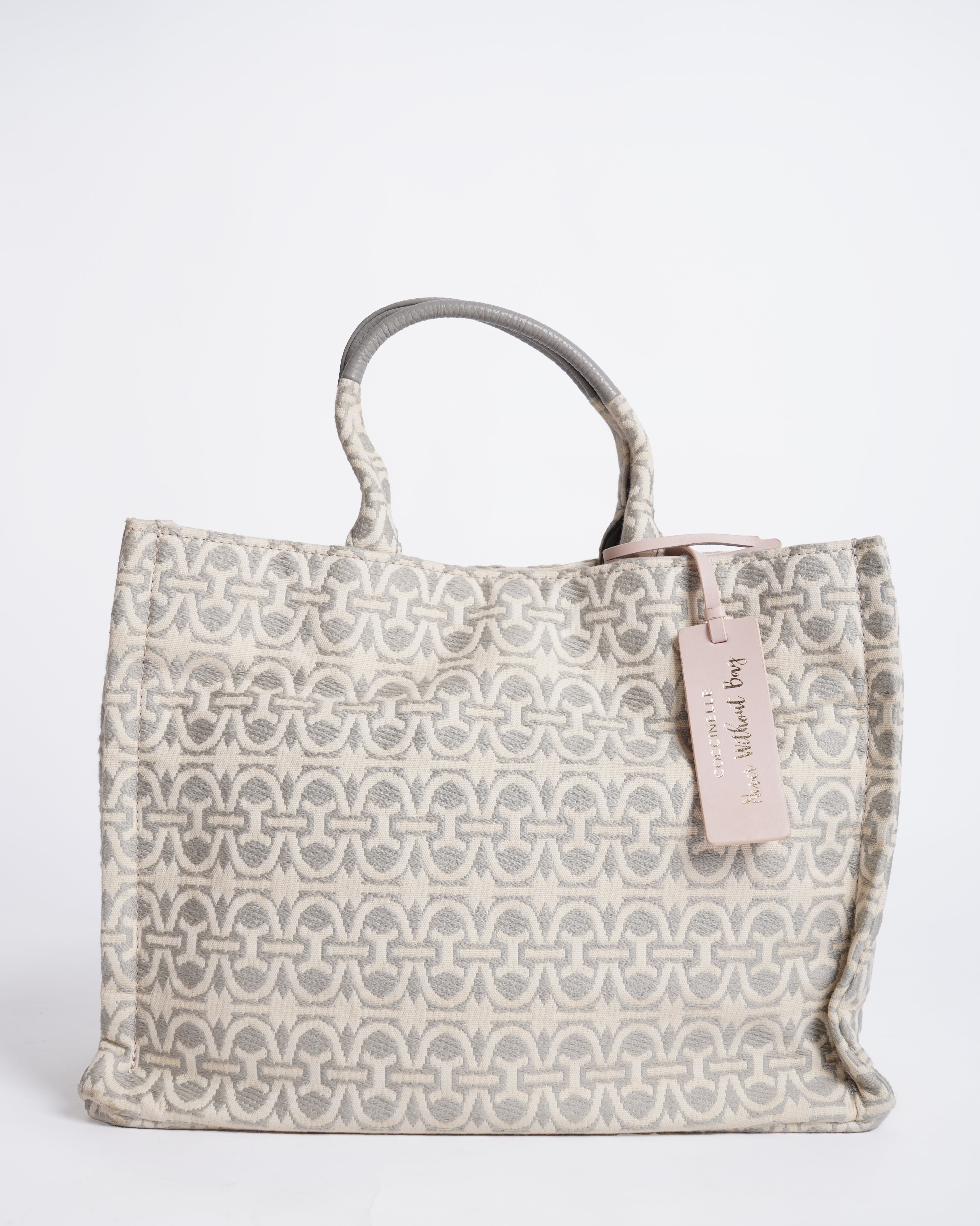 Coccinelle never without tote bag