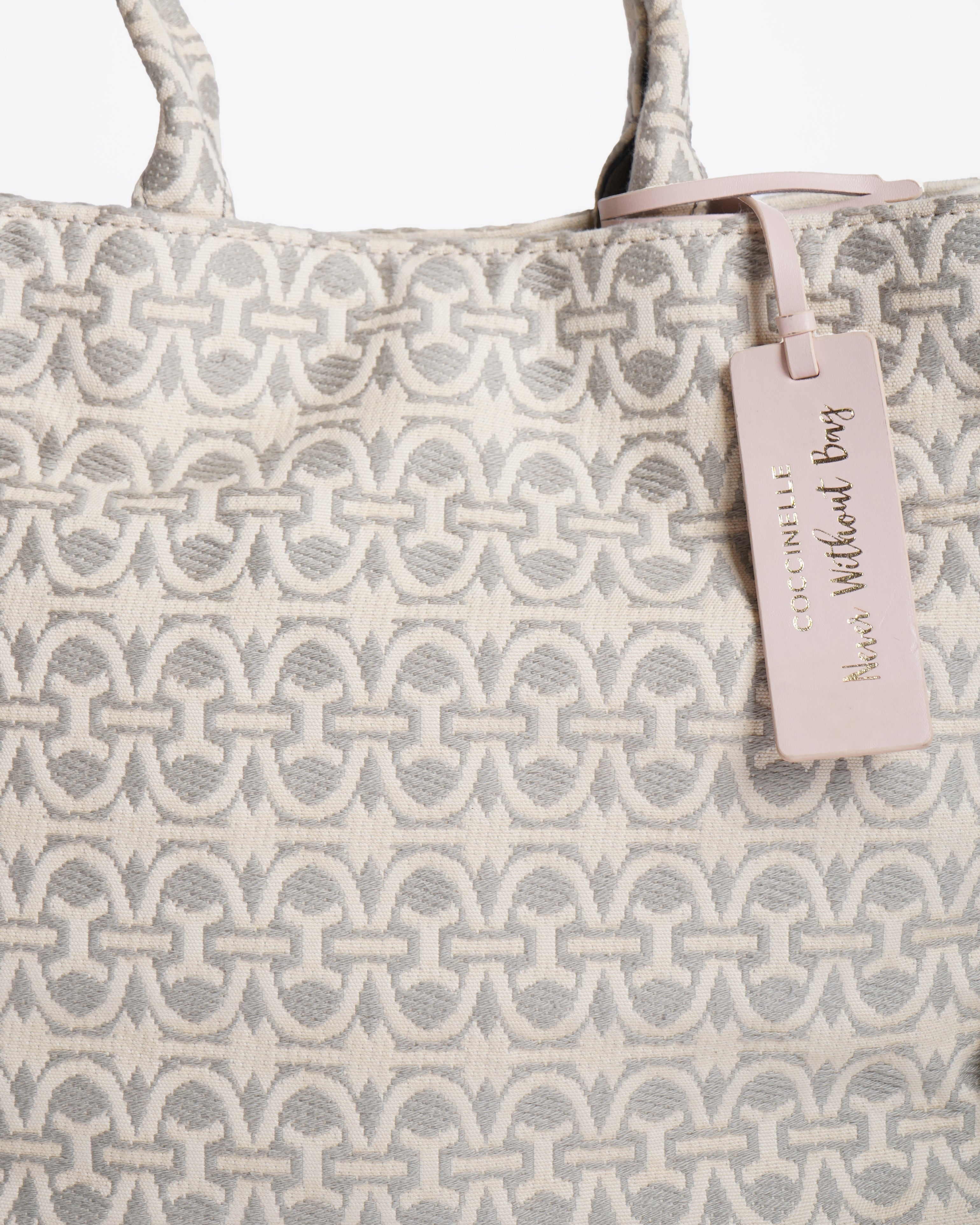 Coccinelle never without tote bag