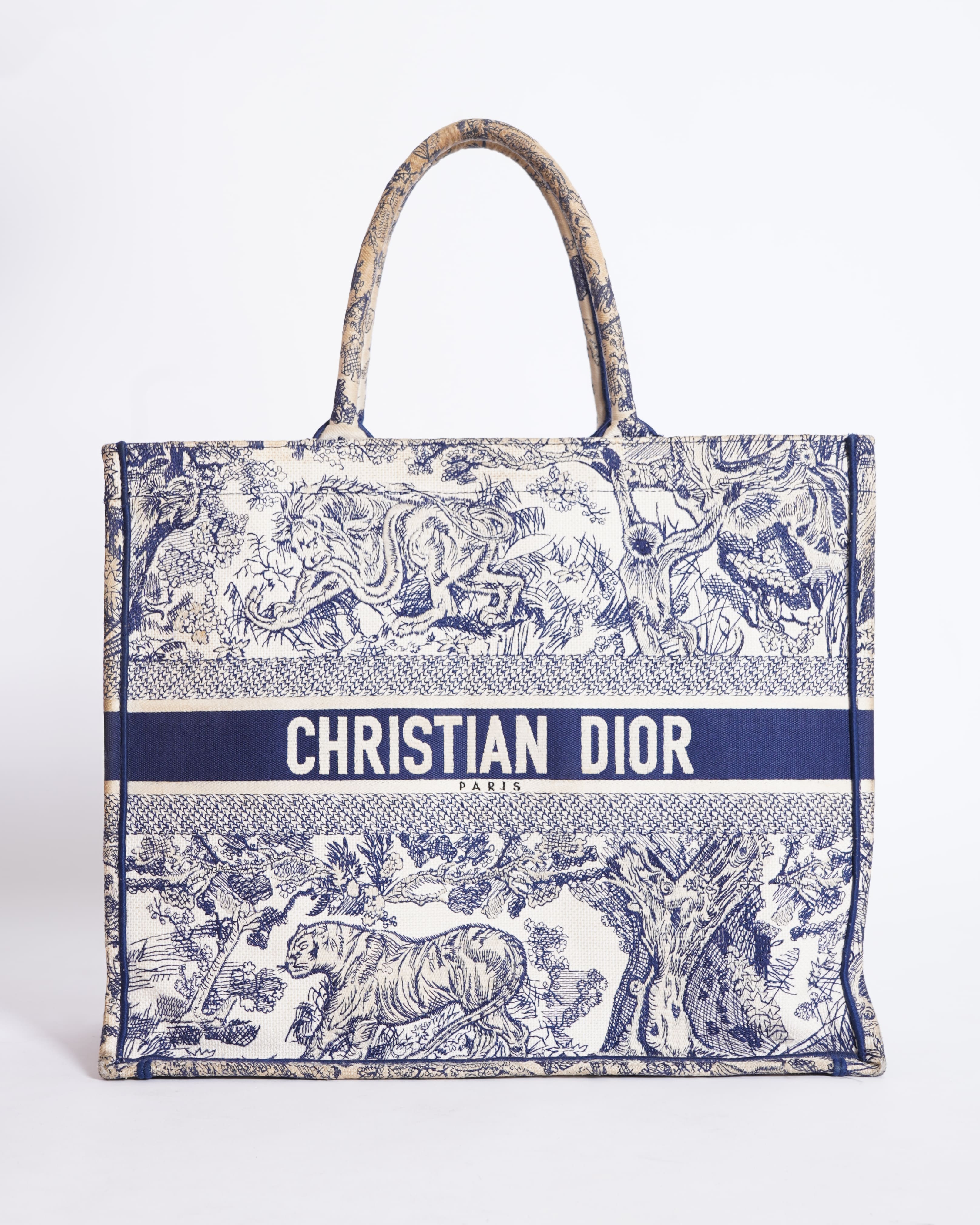 Christian Dior Large Book Tote
