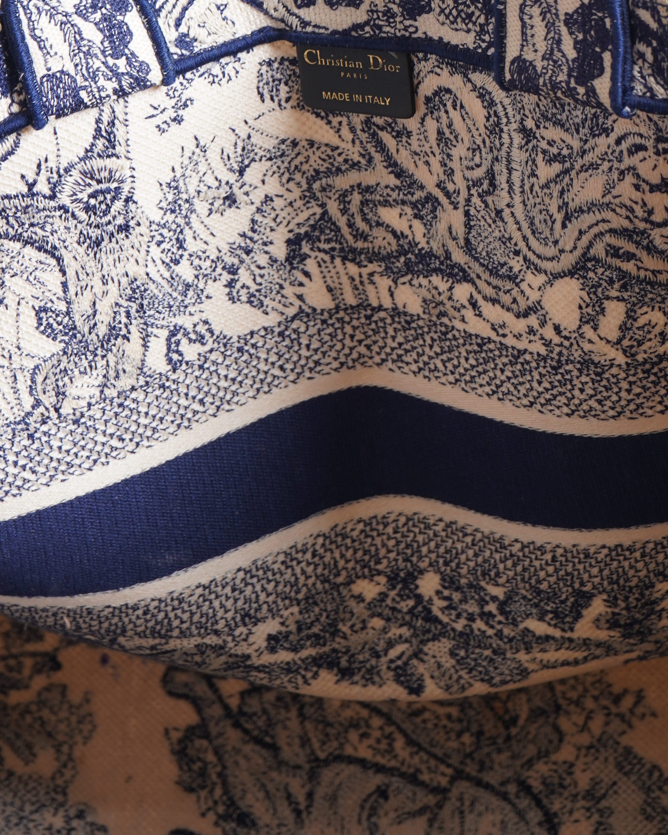 Christian Dior Large Book Tote
