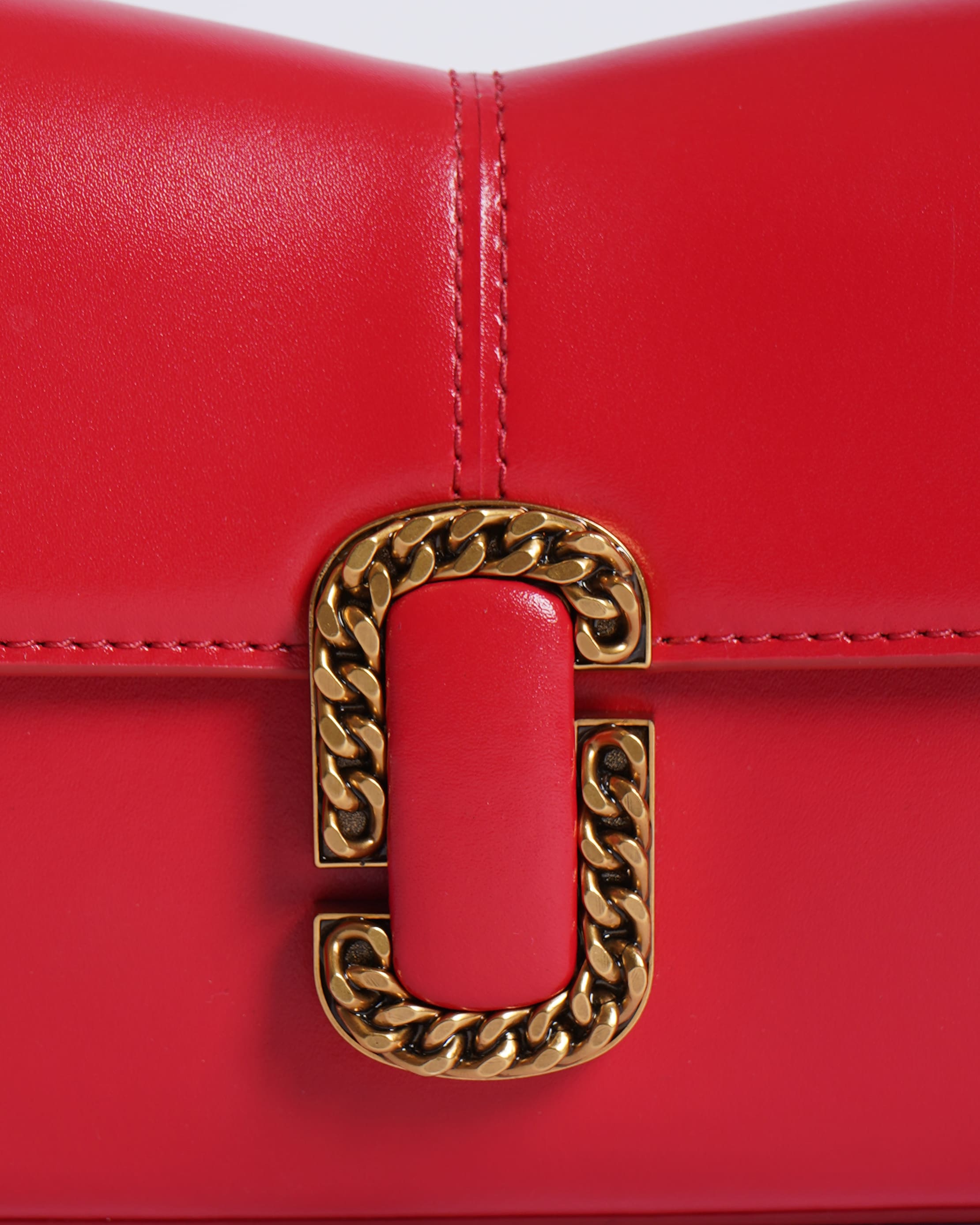 Marc Jacob Chain Wallet In Red
