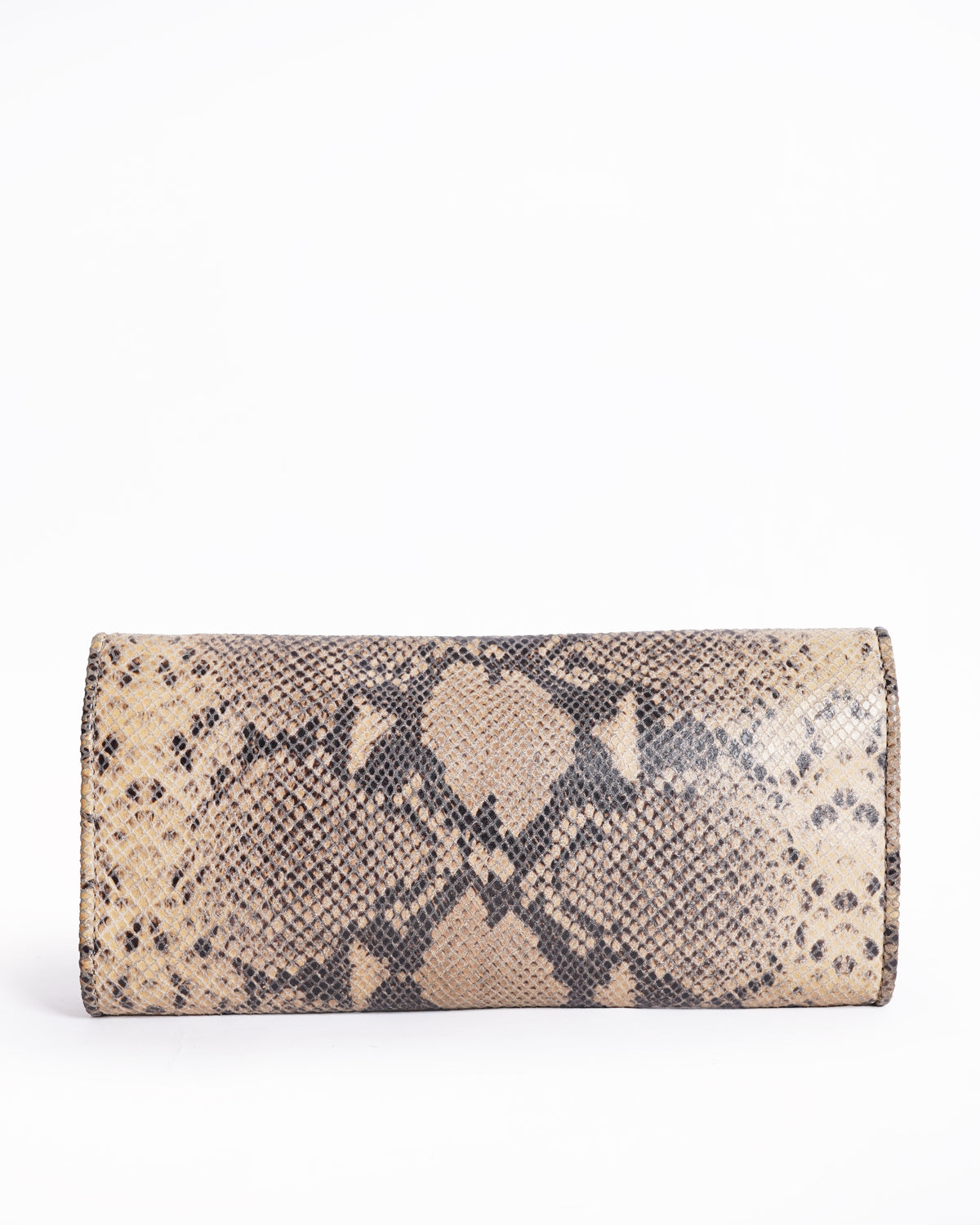 Michael Kors Python Embossed Clutch Bag