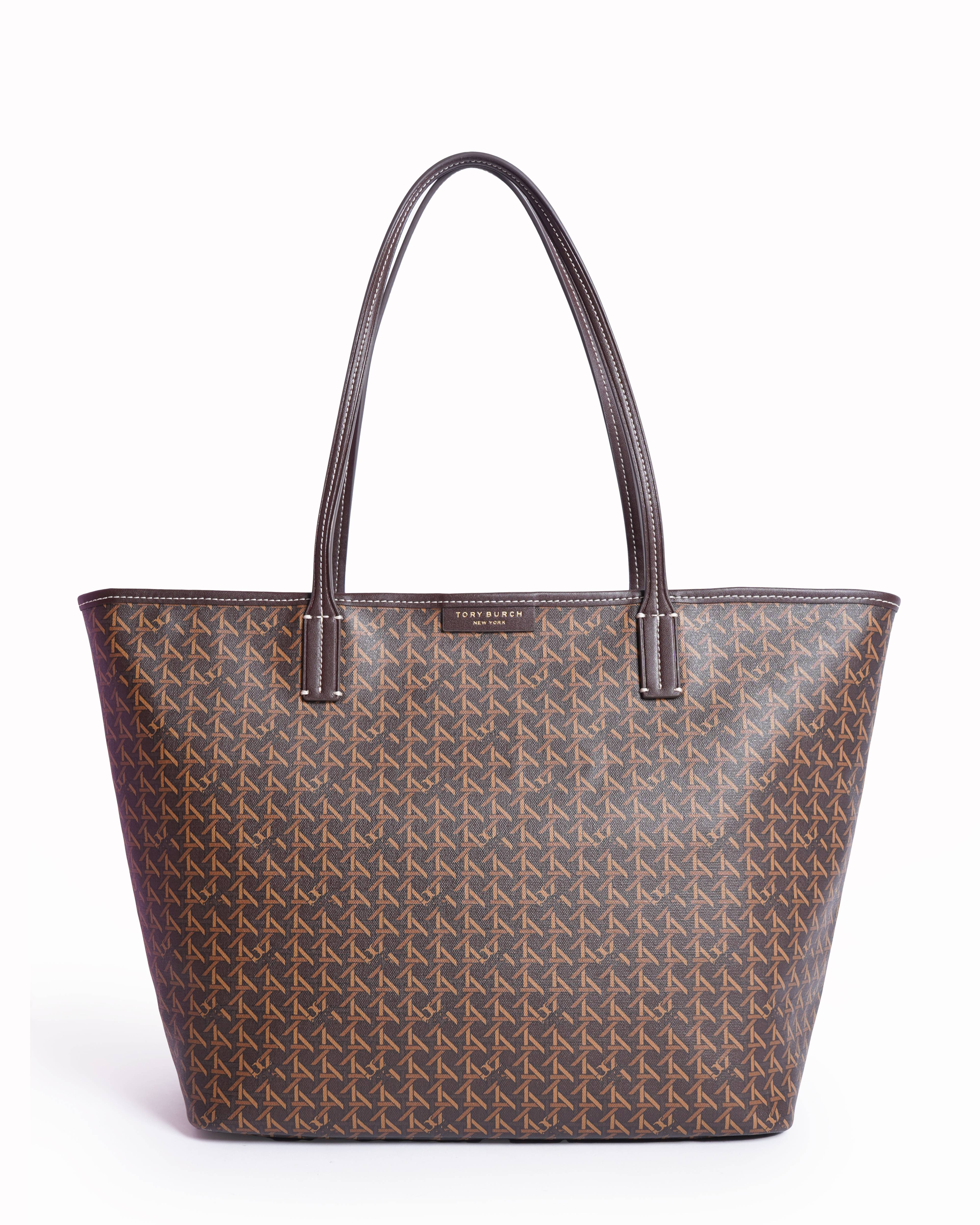 New Tory burch ever ready zip tote bag in brown