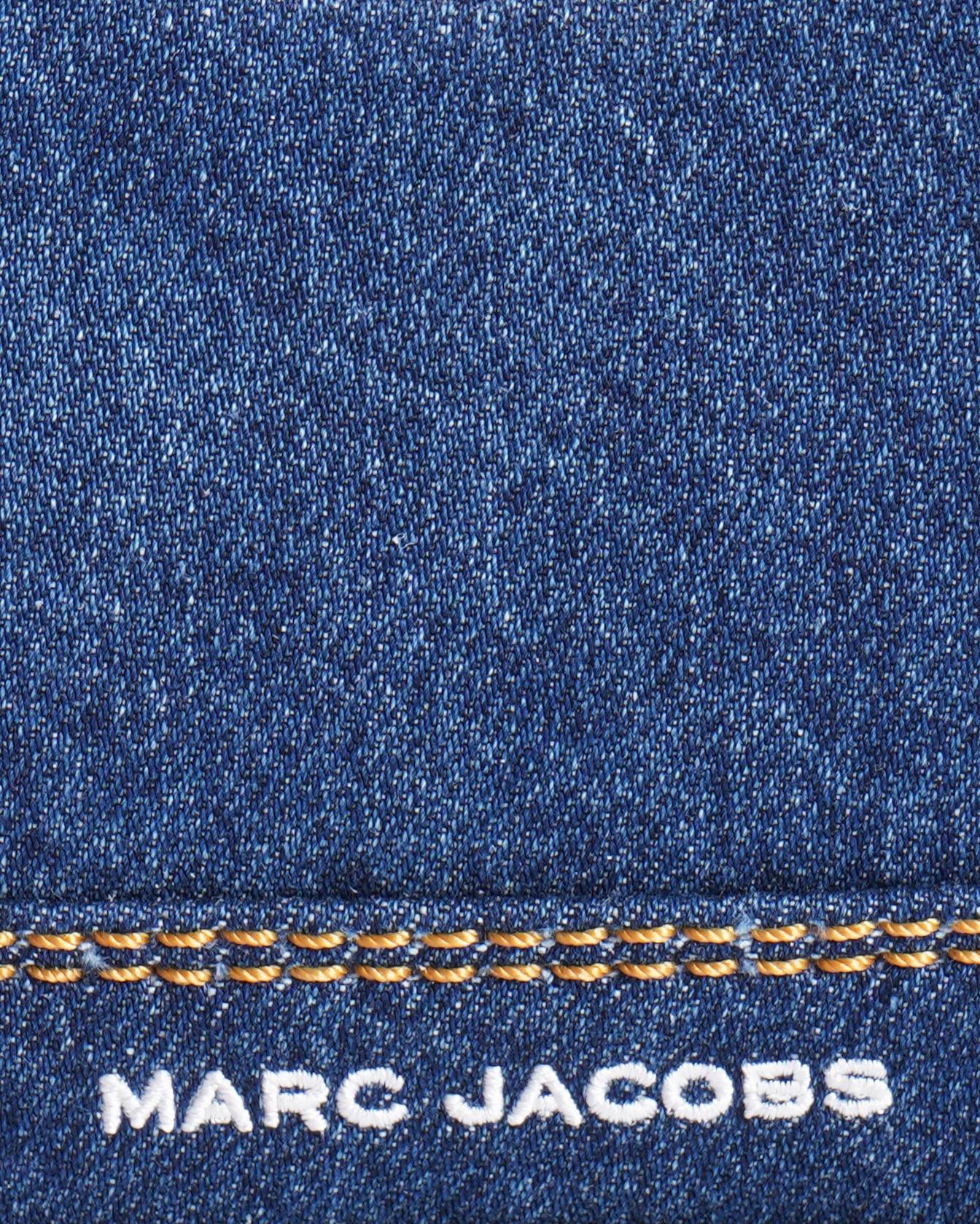 New Marc Jacobs Blue Denim Mini Wristlet