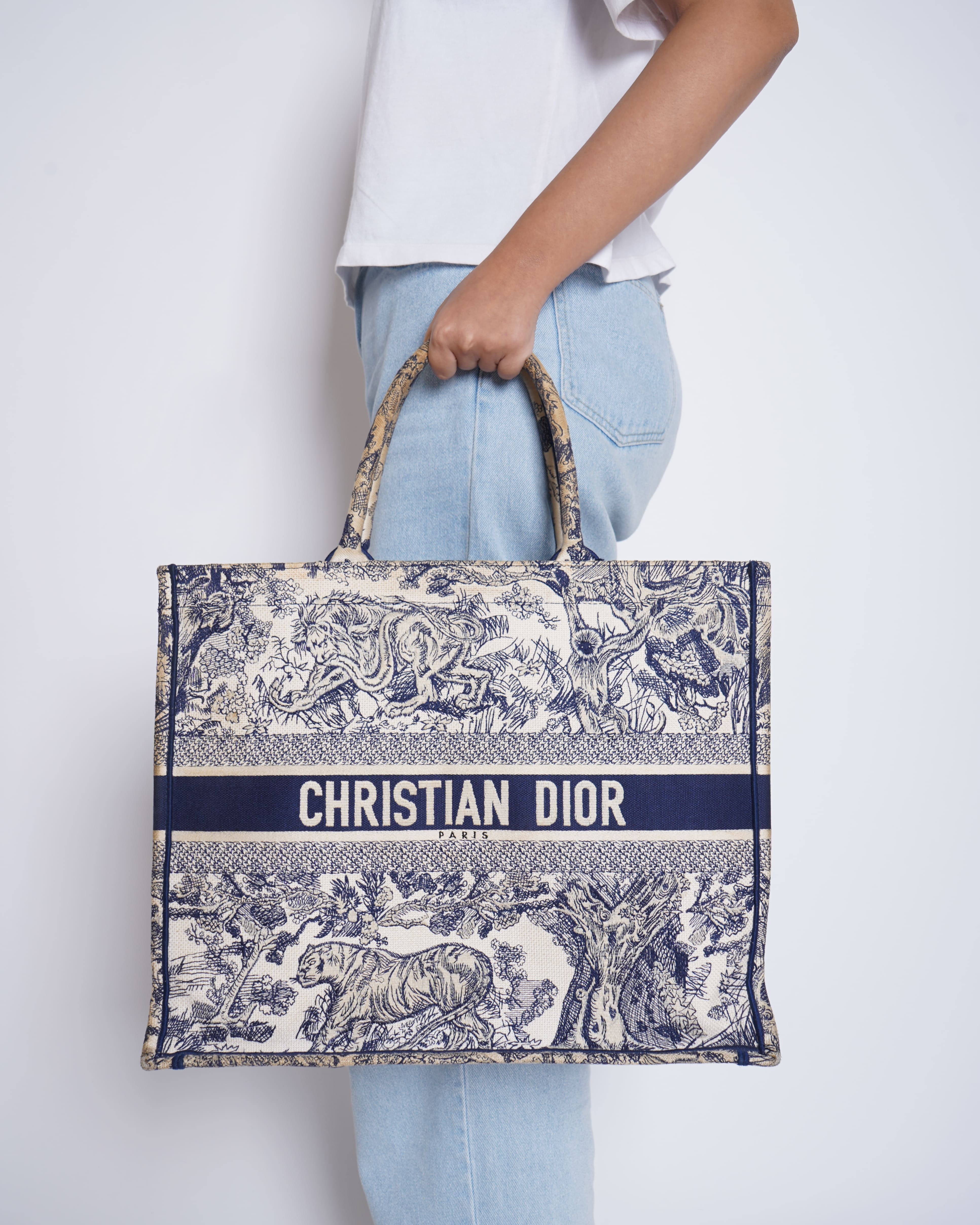 Christian Dior Large Book Tote