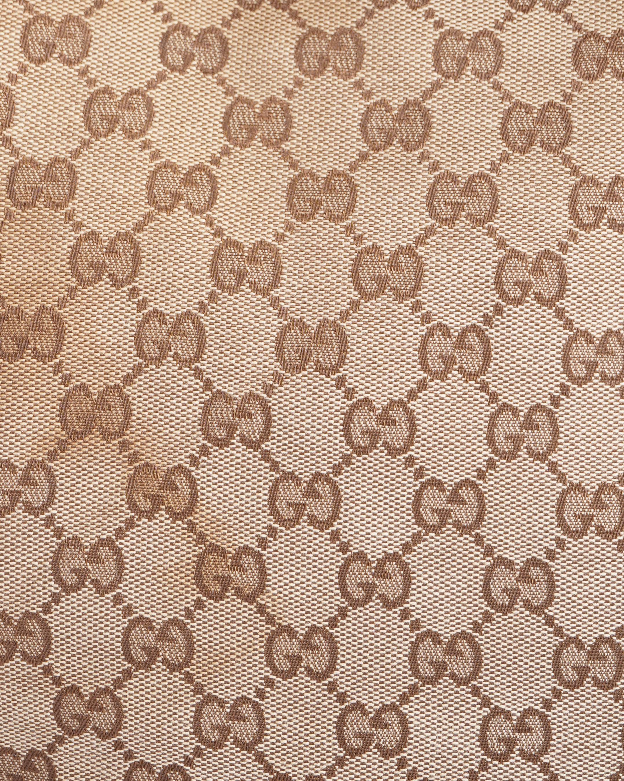 Gucci GG Twin Canvas Hobo HandBag