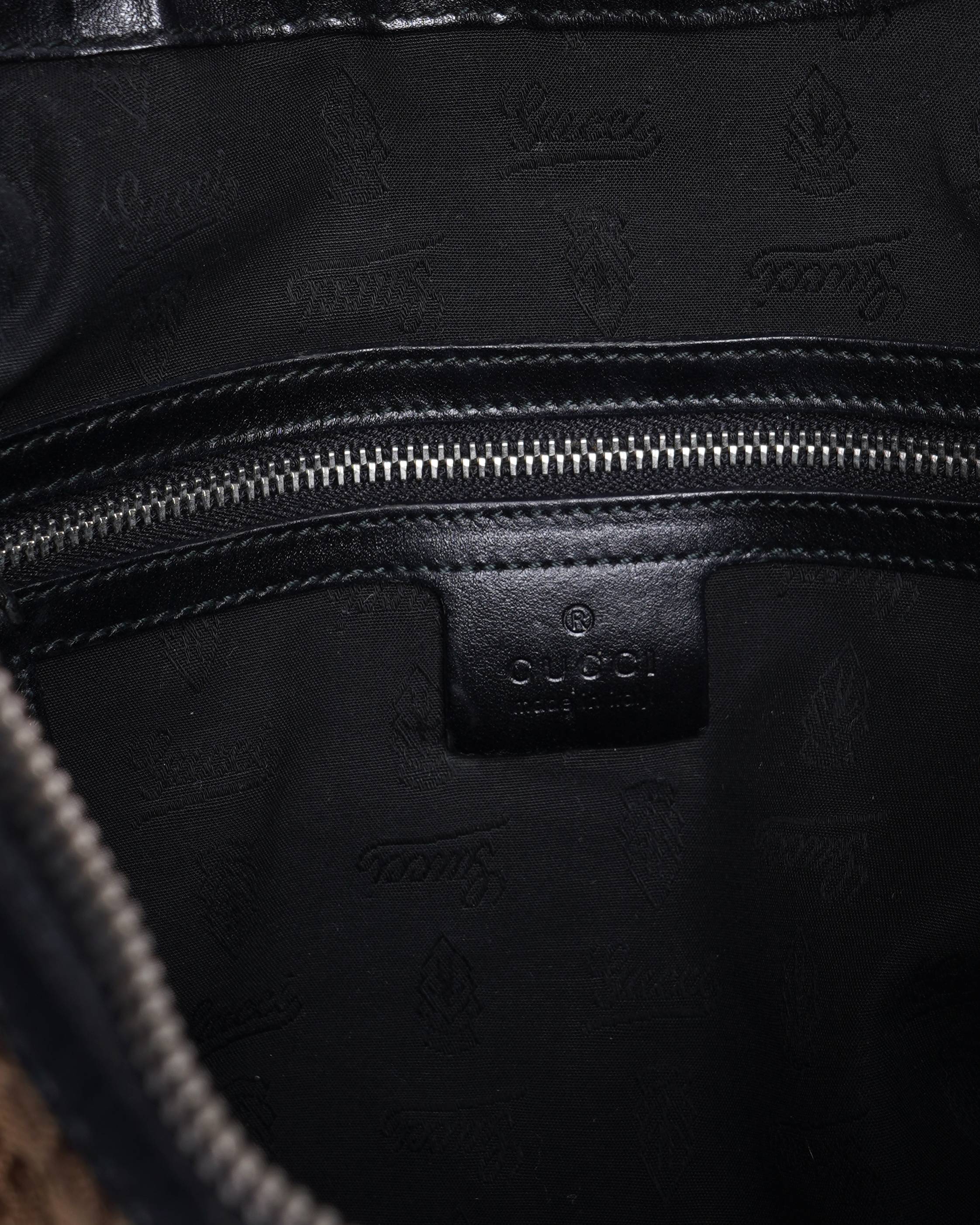 Gucci GG Twin Canvas Hobo HandBag