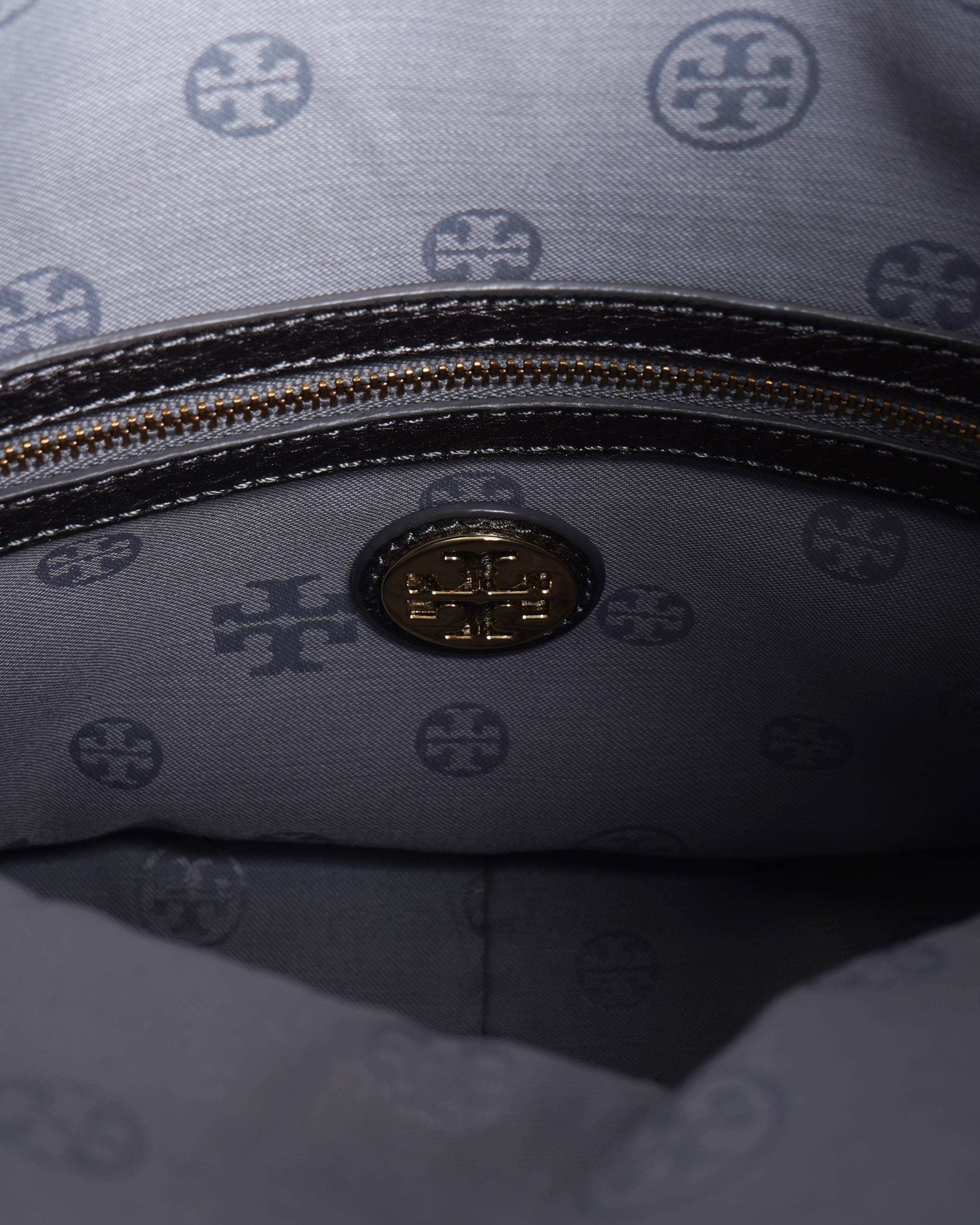 Tory Burch Marion Crossbody Bag in metallic grey